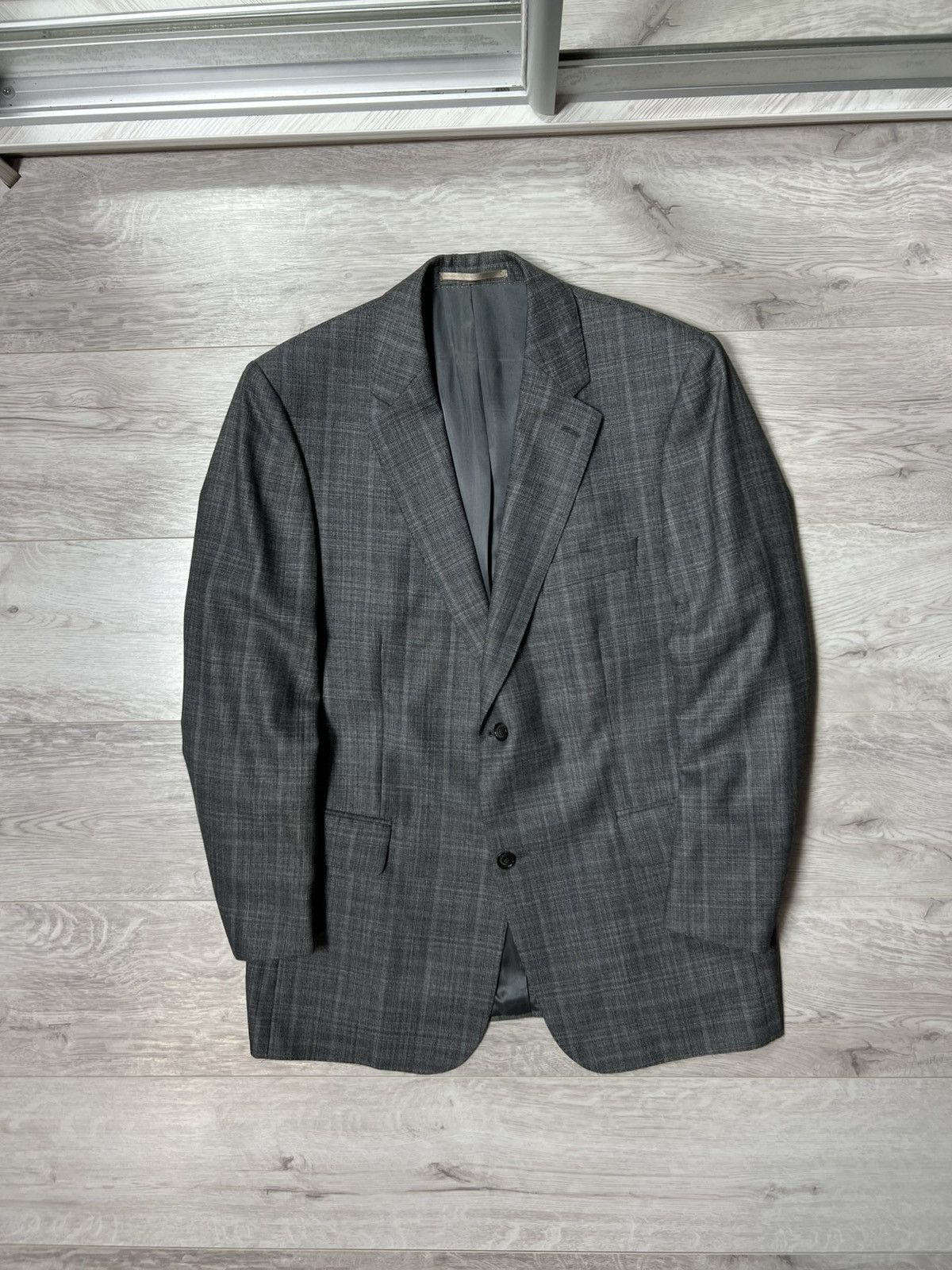 Burberry Burberry London K-Knopf Wool & Silk Blazer Jacket Size 50 Size 40R - 1 Thumbnail