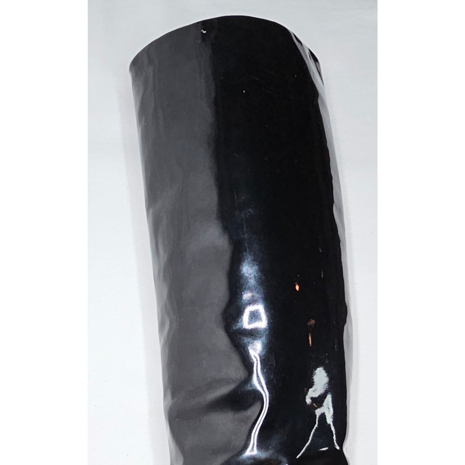 Chanel Chanel black patent boots and embroidered CC logo Size US 6 / IT 36 - 11 Thumbnail