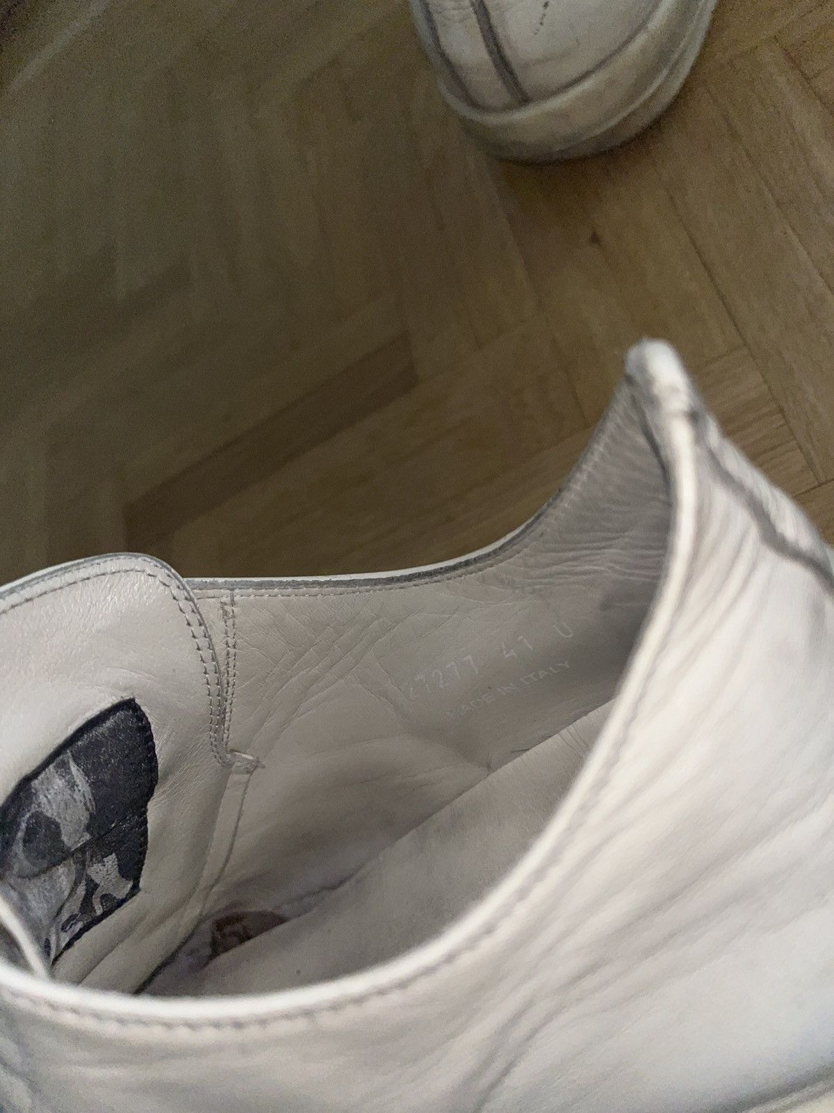 Rick Owens Rick Owens Mainline low top ramones Size US 8 / EU 41 - 5 Thumbnail