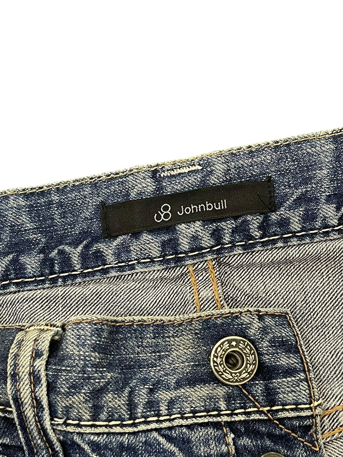 Hysteric Glamour Distress Jeans Johnbull Beauty Faded Regular Straight 2🟦6 Size US 32 / EU 48 - 9 Thumbnail