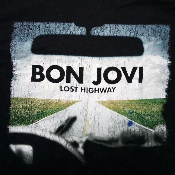 Band Tees Bon Jovi Lost Highway Tour 2007 T-Shirt Size US M / EU 48-50 / 2 - 1 Thumbnail