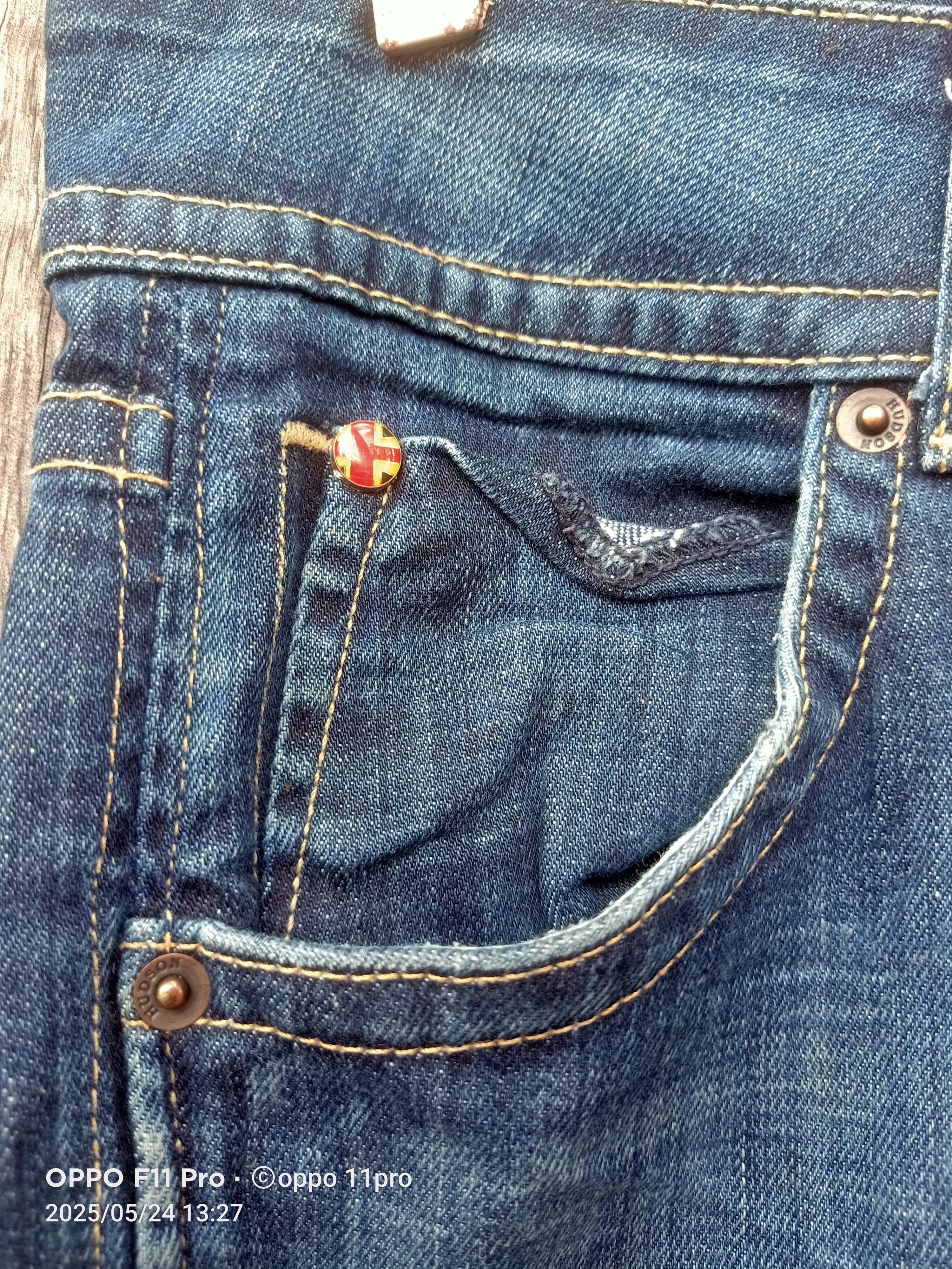 If Six Was Nine × Le Grande Bleu (L.G.B.) Hudson Flare Denim Men Denim Size US 32 / EU 48 - 11 Thumbnail