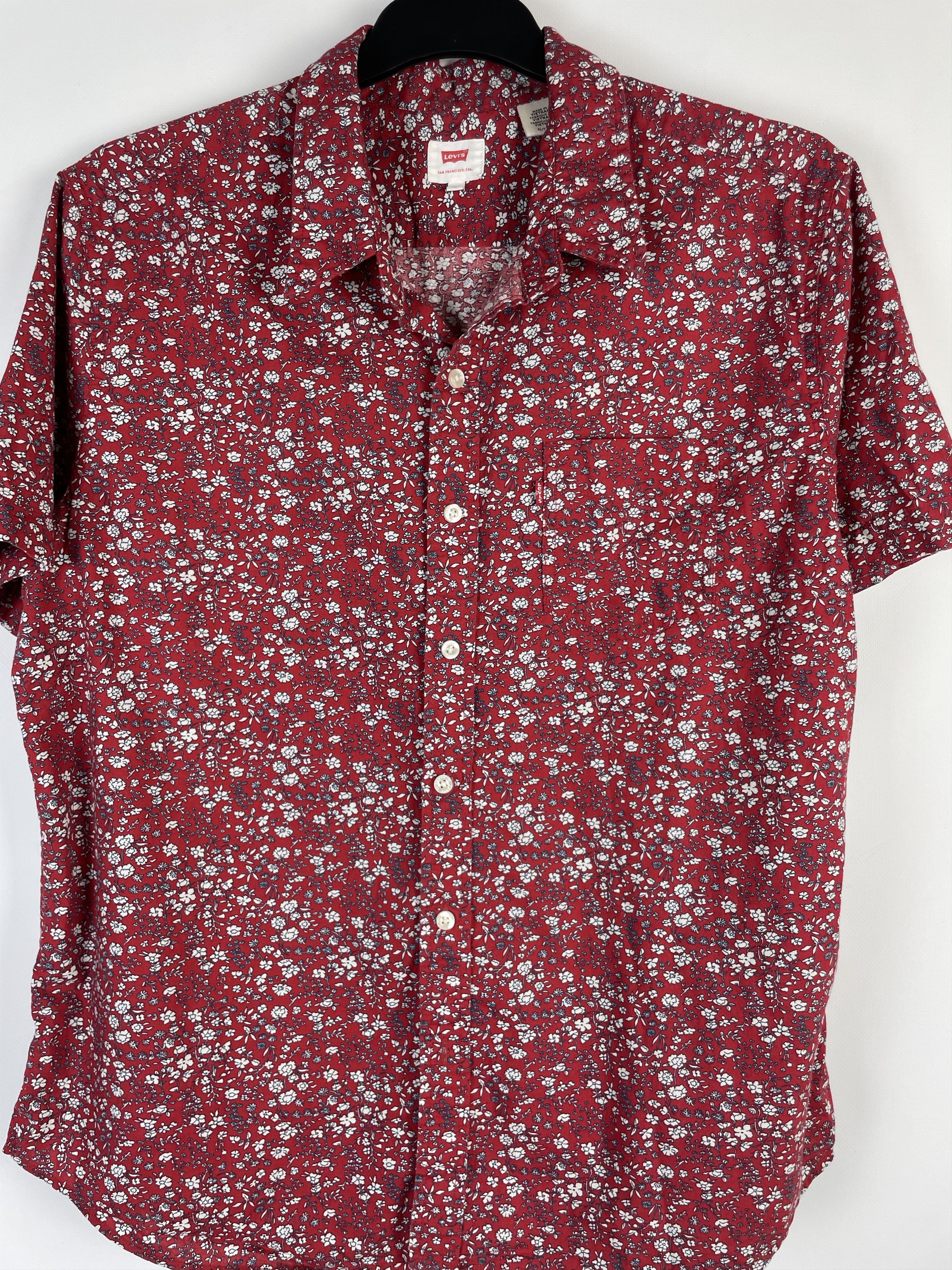 Vintage Vintage Levis Crazy Aloha Hawaiian Shirt Size US XL / EU 56 / 4 - 3 Thumbnail