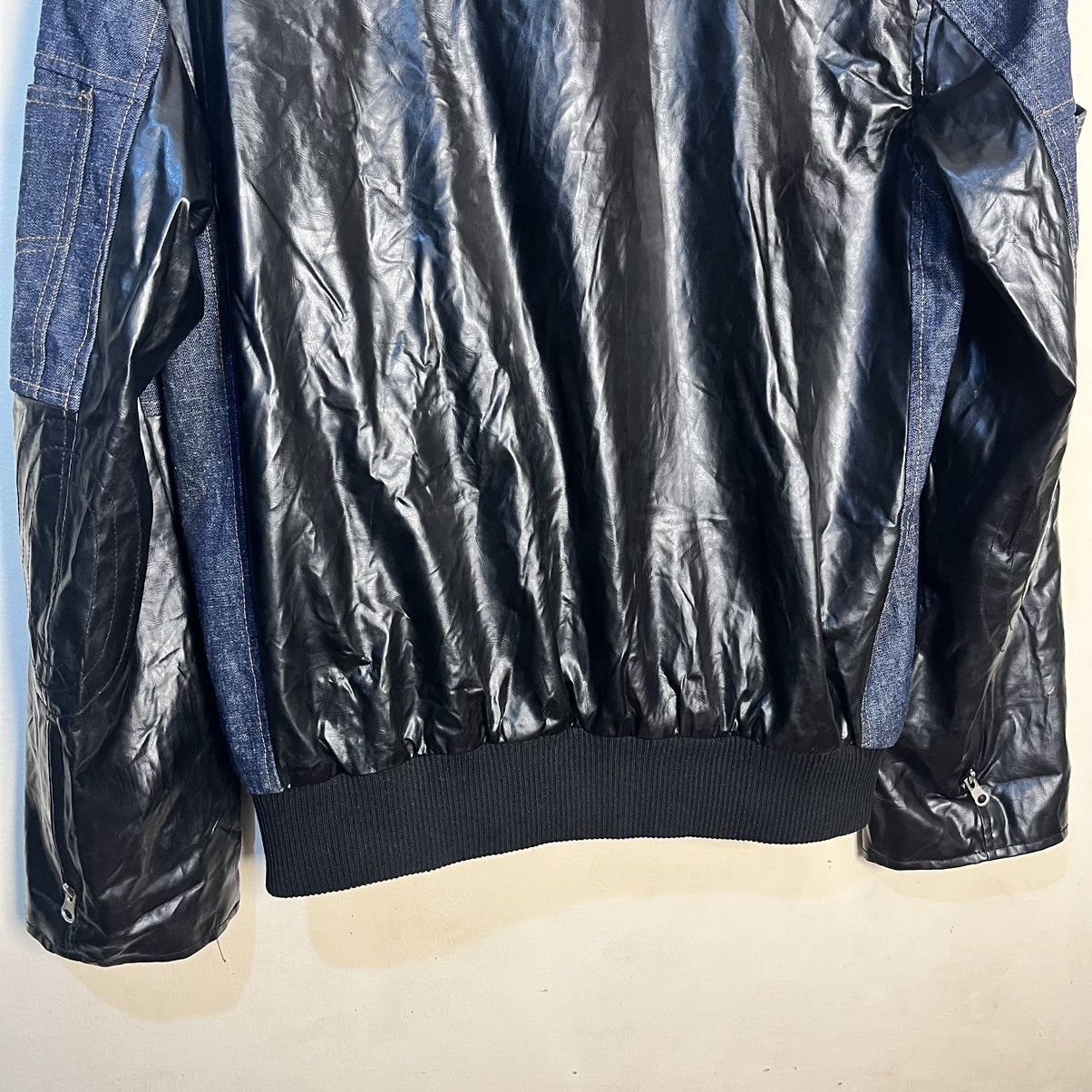 Darren Romanelli DR. ROMANELLI X CLOT X LEVI'S REWORKED LEATHER DENIM JACKET Size US M / EU 48-50 / 2 - 23 Thumbnail