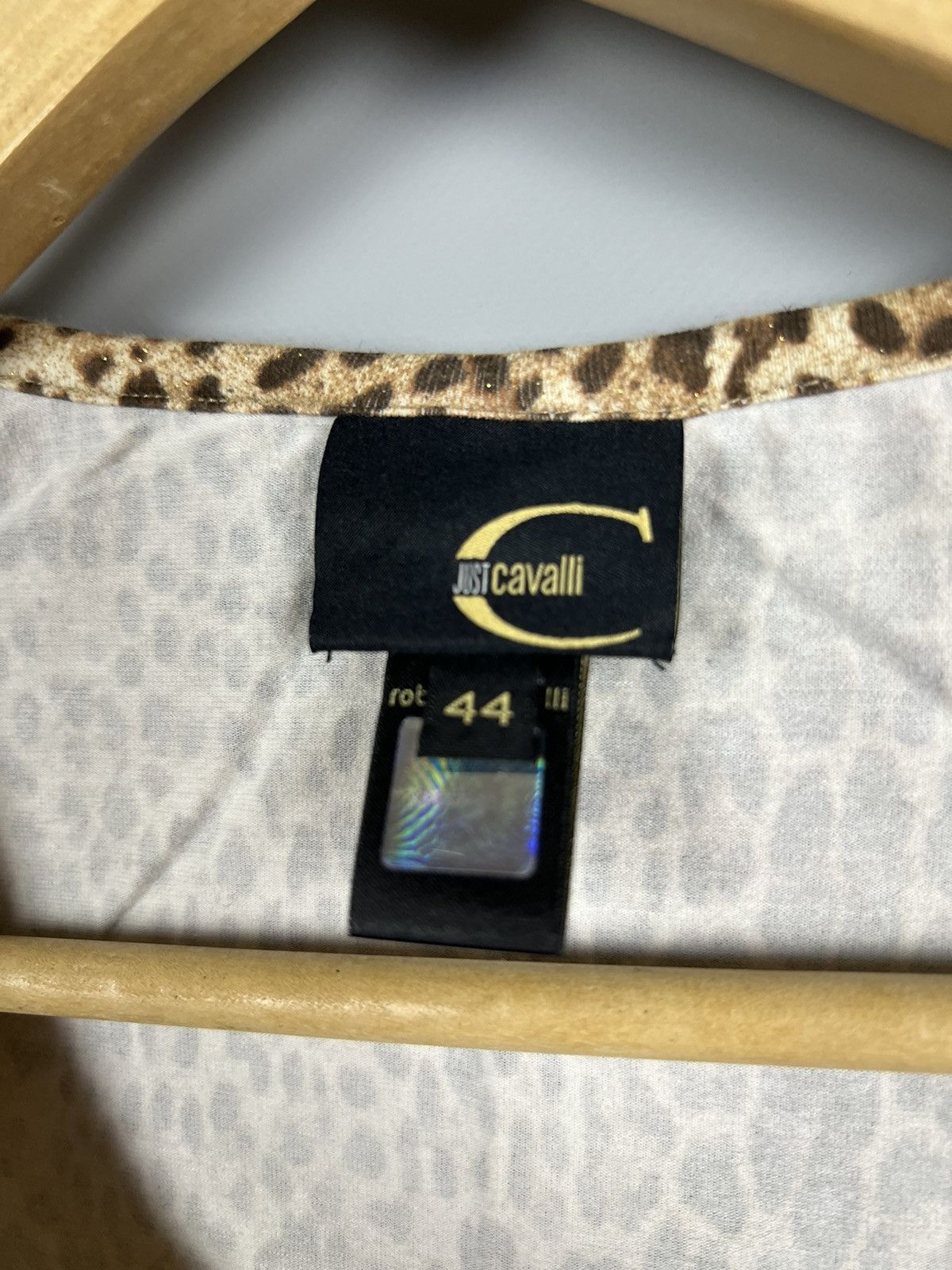 Just Cavalli RARE Just Cavalli Leopard printed tee women’s vintage Size S / US 4 / IT 40 - 3 Thumbnail