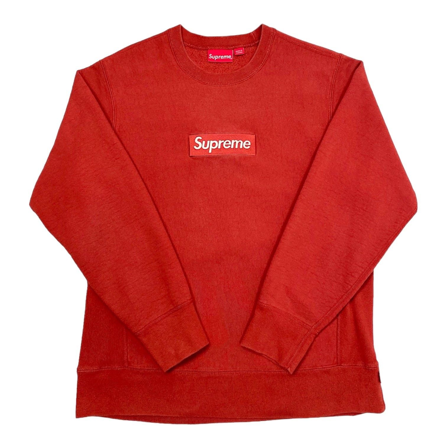 Supreme Box Logo Hoodie (Rust) | Grailed