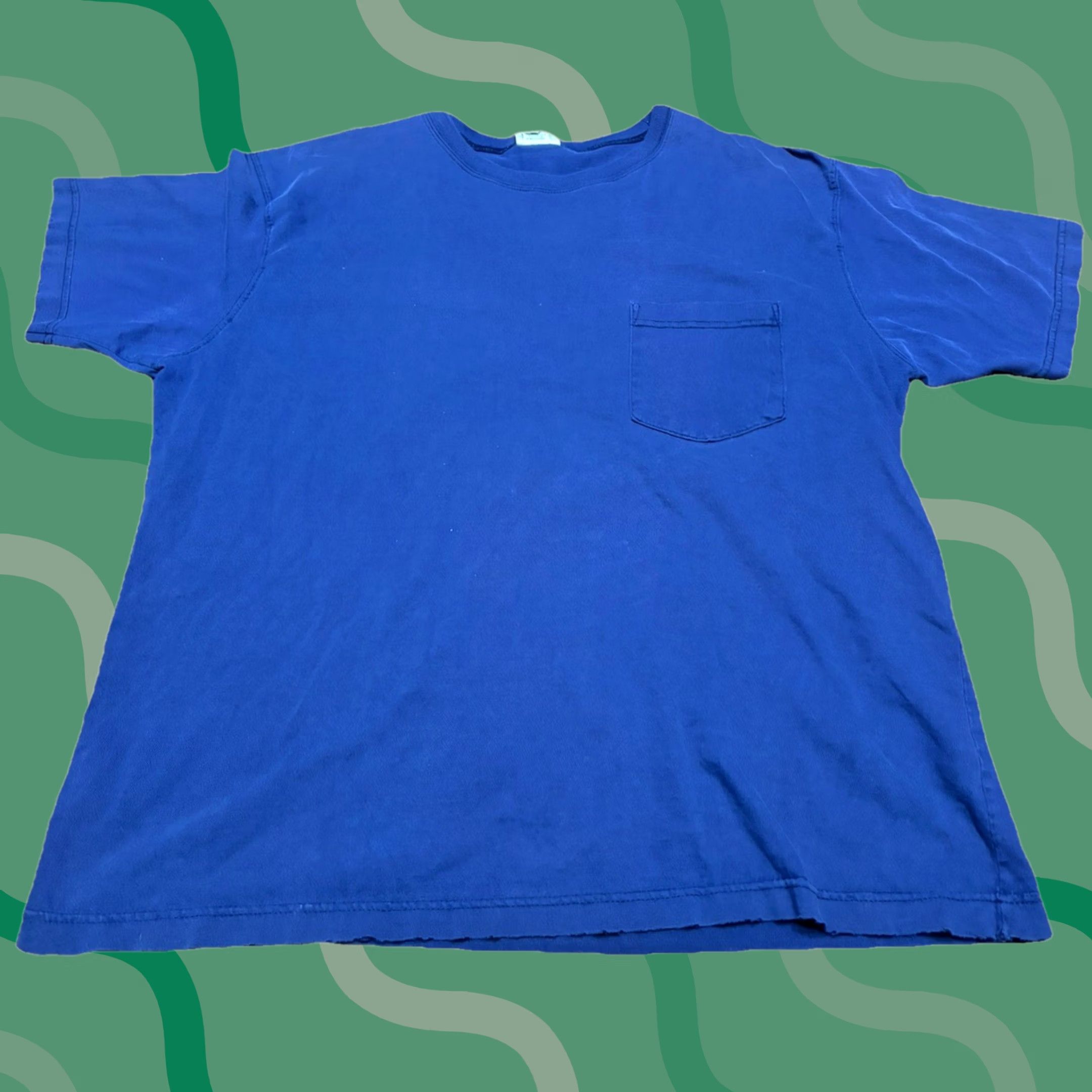 Vintage VINTAGE LL Bean T Shirt Mens XL Blue Pocket Crew Neck Classic Outdoors 90s Size US XL / EU 56 / 4 - 1 Thumbnail