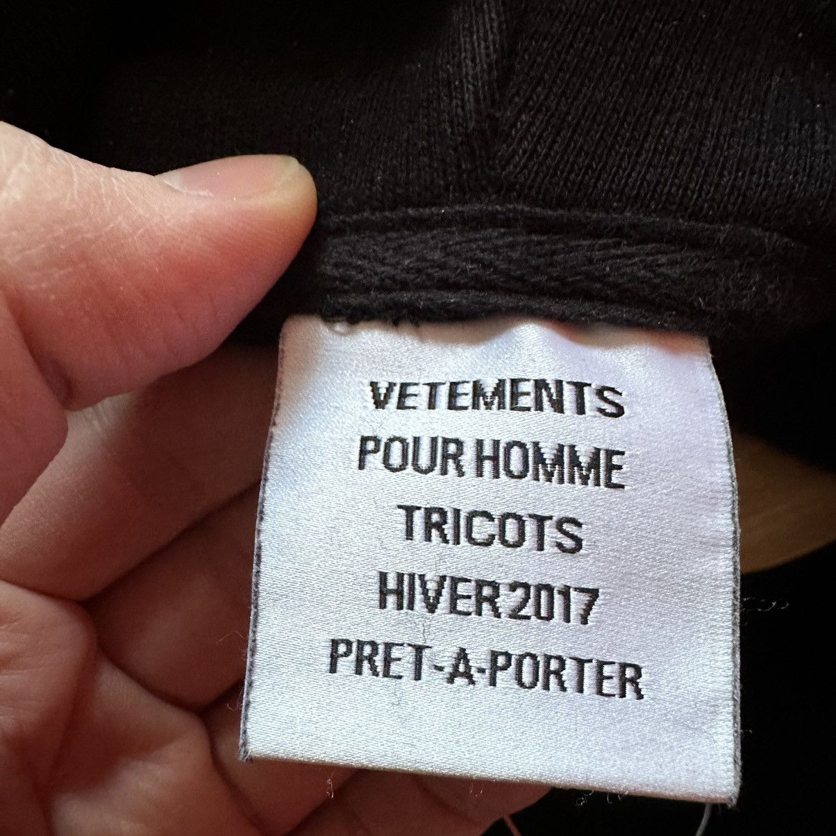 Vetements Vetements TFD Total Fucking Darkness Hoodie AW16 Size US M / EU 48-50 / 2 - 7 Thumbnail