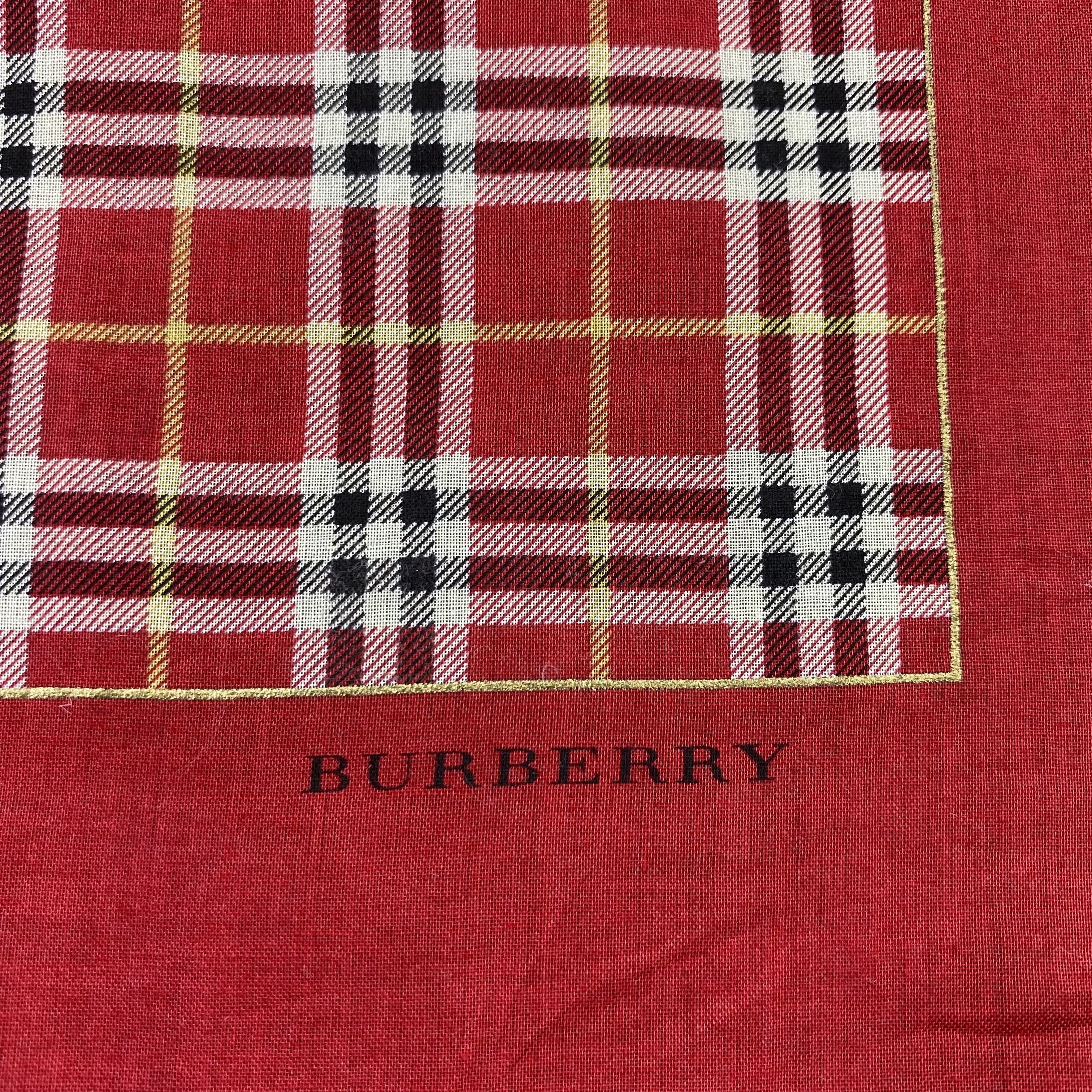 Burberry Burberry Handkerchief / Bandana / Neckerchief-B1124 Size ONE SIZE - 5 Thumbnail