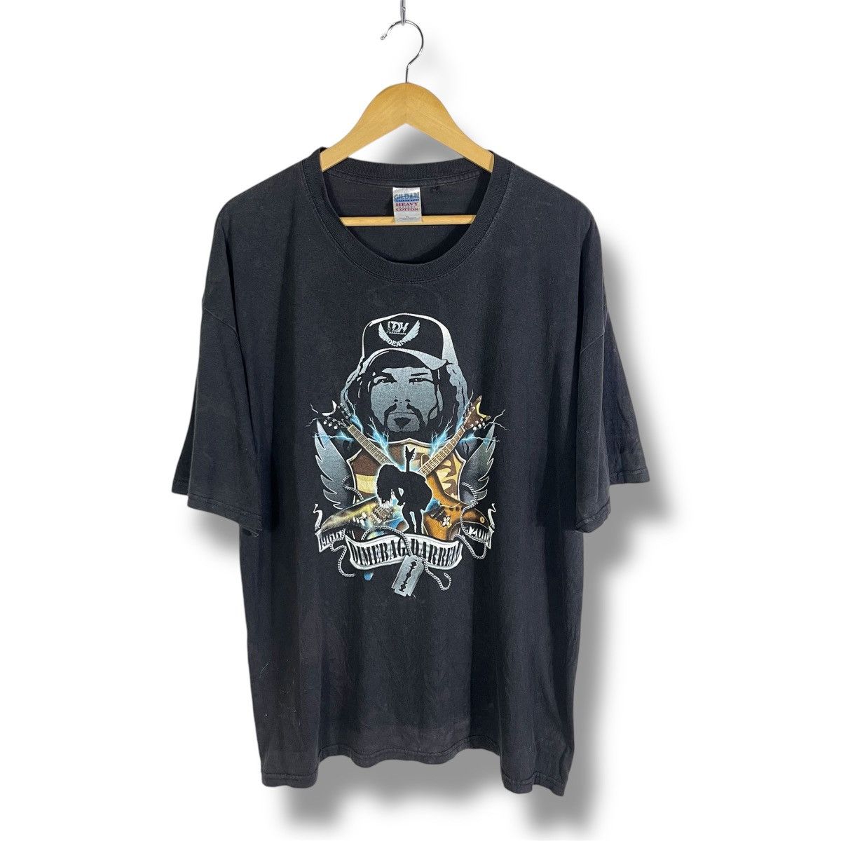 Band Tees Vintage Y2K Dimebag Darrel Pantera Metal Tshirt Size US XL / EU 56 / 4 - 1 Thumbnail