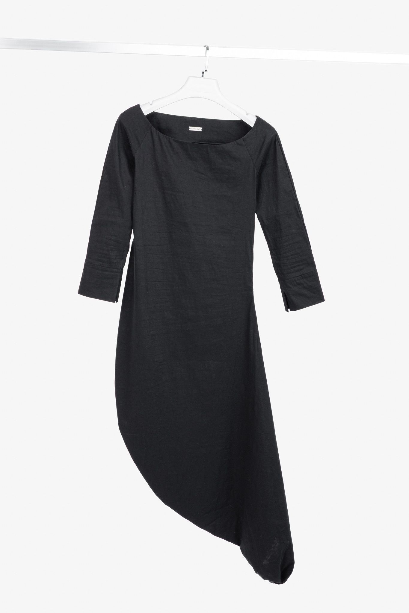 Annette Gortz Annette Gortz SS14 Via Linen & Cotton Draped Midi Dress Size M / US 6-8 / IT 42-44 - 1 Thumbnail