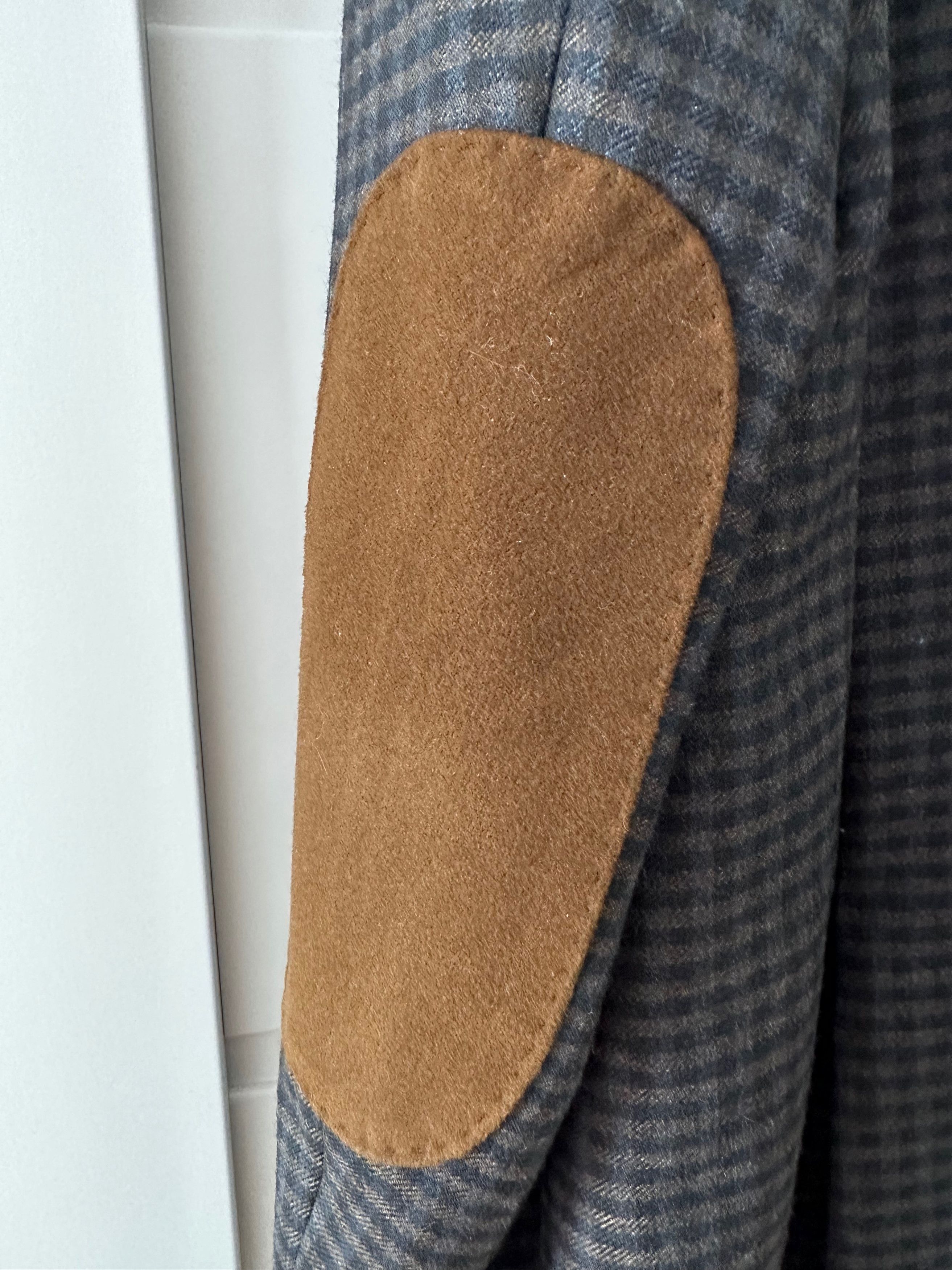 Hugo Boss Hugo Boss The Smith 5 check WOOL blazer Elbow patches Size 44R - 4 Thumbnail