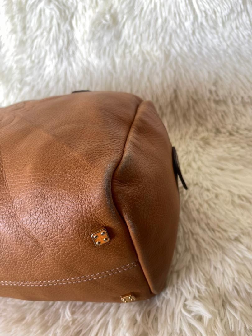 Loewe Loewe Anagram Leather Boston Bag Size ONE SIZE - 14 Thumbnail