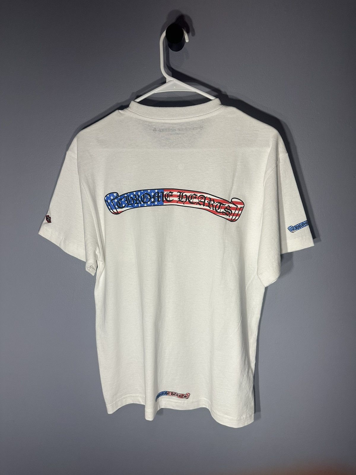 限定 コラボ【Chrome Hearts × Matty Boy】4th Of July Tshirt Chrome Hearts Chrome hearts white matty boy 4th of July t