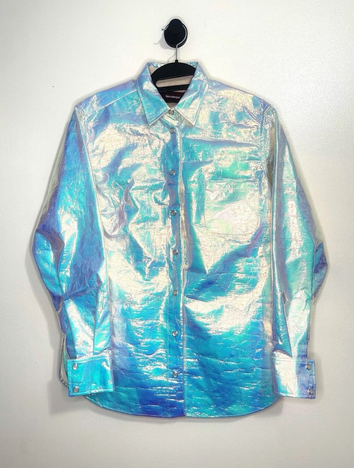 Sies Marjan Sies Marjan Iridescent Shirt Size M / US 6-8 / IT 42-44 - 2 Thumbnail