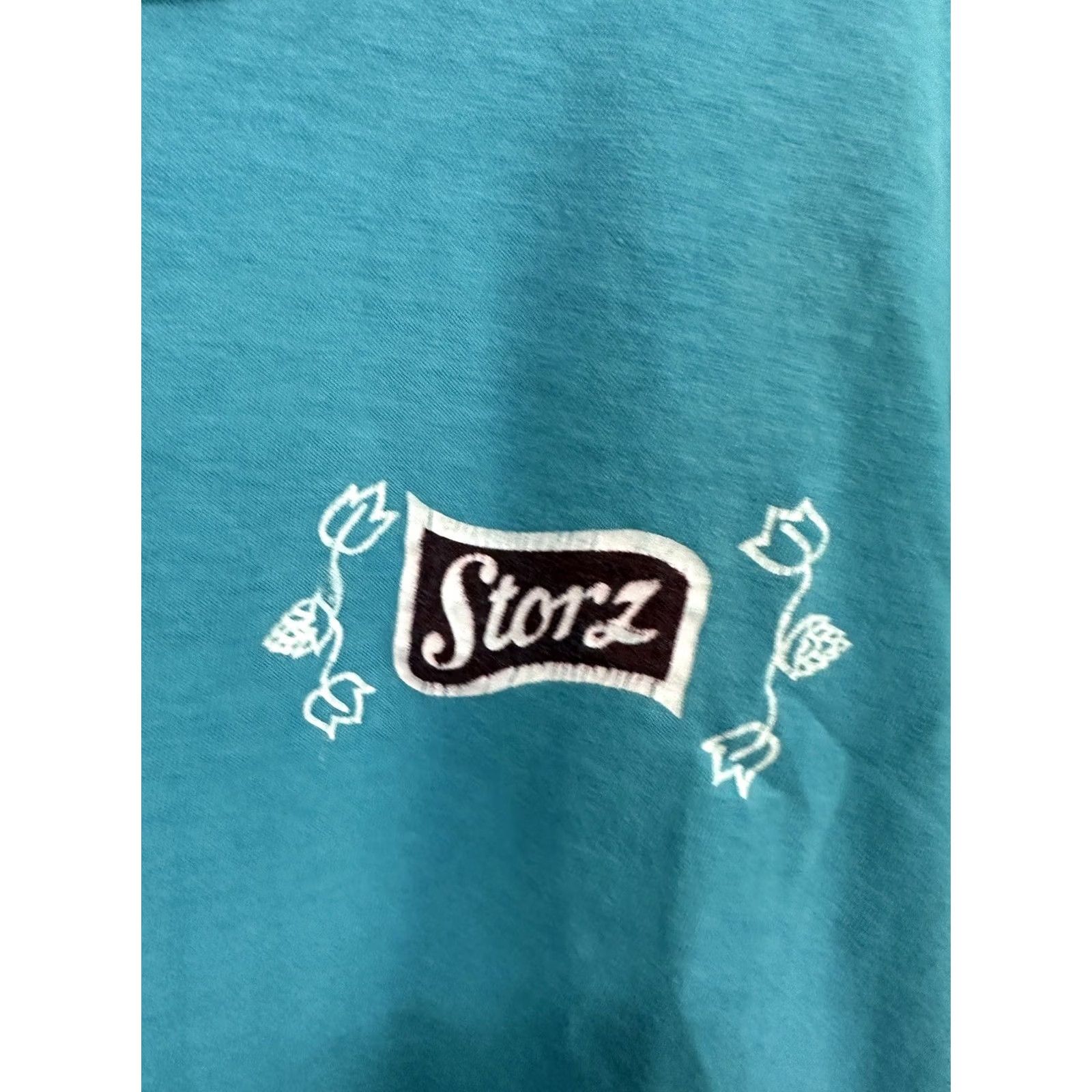 Hanes Hanes VTG 60s Beer Promo Short Sleeve T-Shirt Size M Teal Mens Size US M / EU 48-50 / 2 - 6 Thumbnail