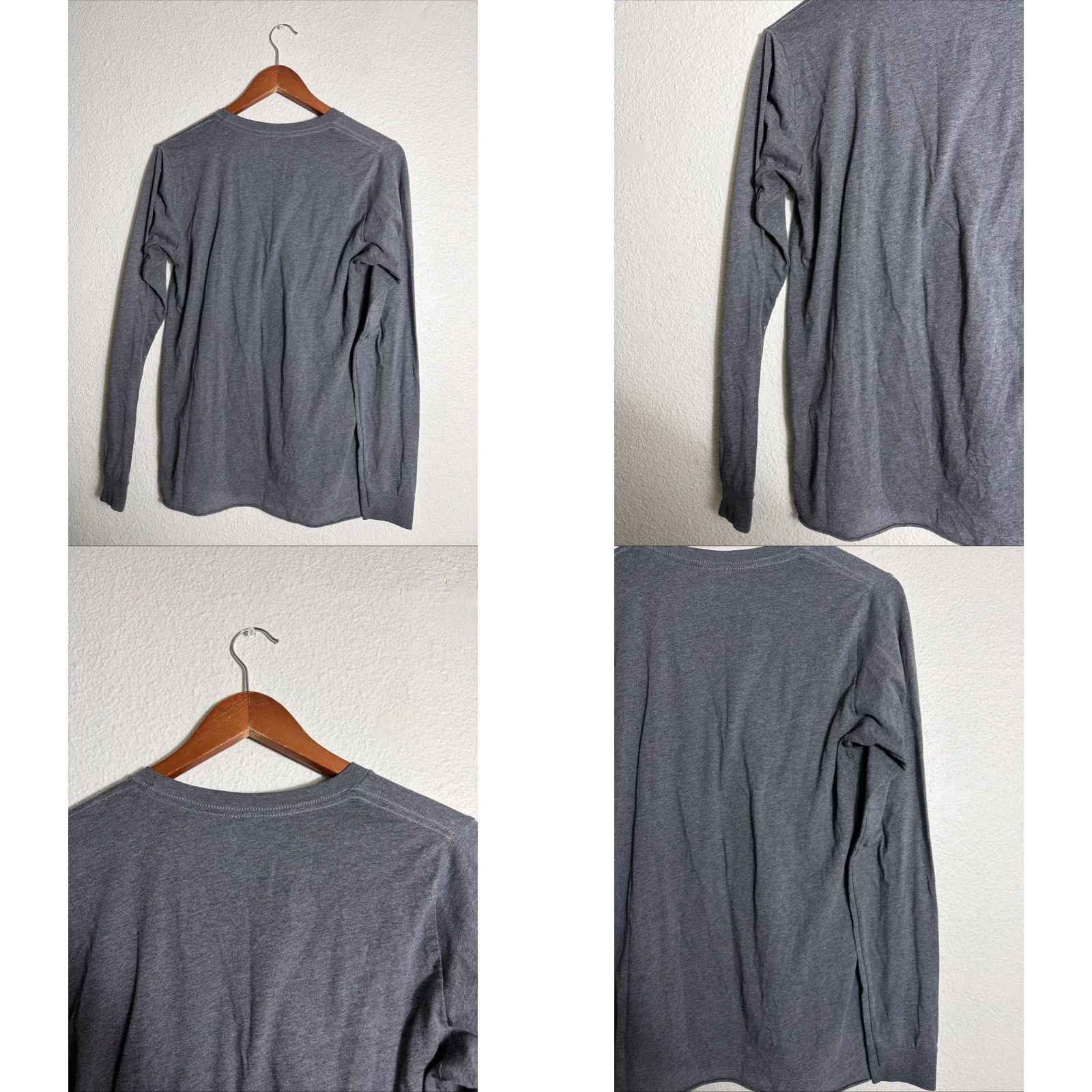 Vintage Dave Matthew’s Tim Reynolds Mexico Gray Long Sleeve Shirt Mens M Tour Canvas T-Shirt Gray Mens Shirts Tour Size US M / EU 48-50 / 2 - 8 Thumbnail