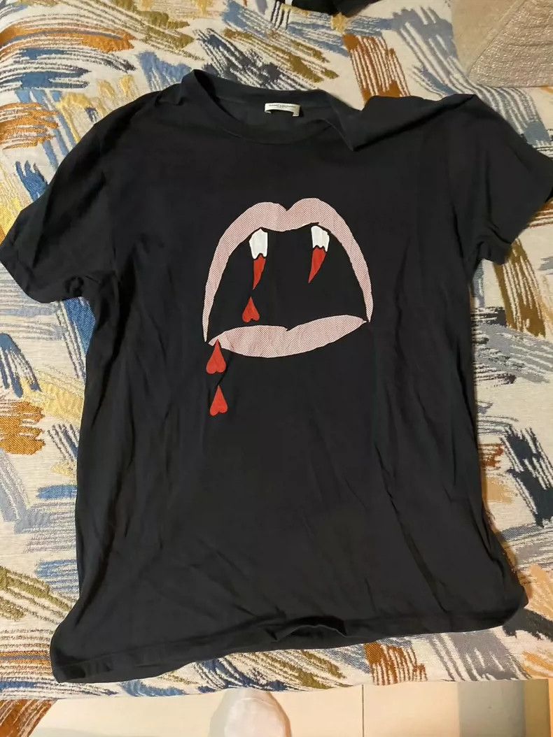 Saint Laurent Paris Saint laurent paris short sleeves 2506-Nextarrow Size US S / EU 44-46 / 1 - 1 Thumbnail