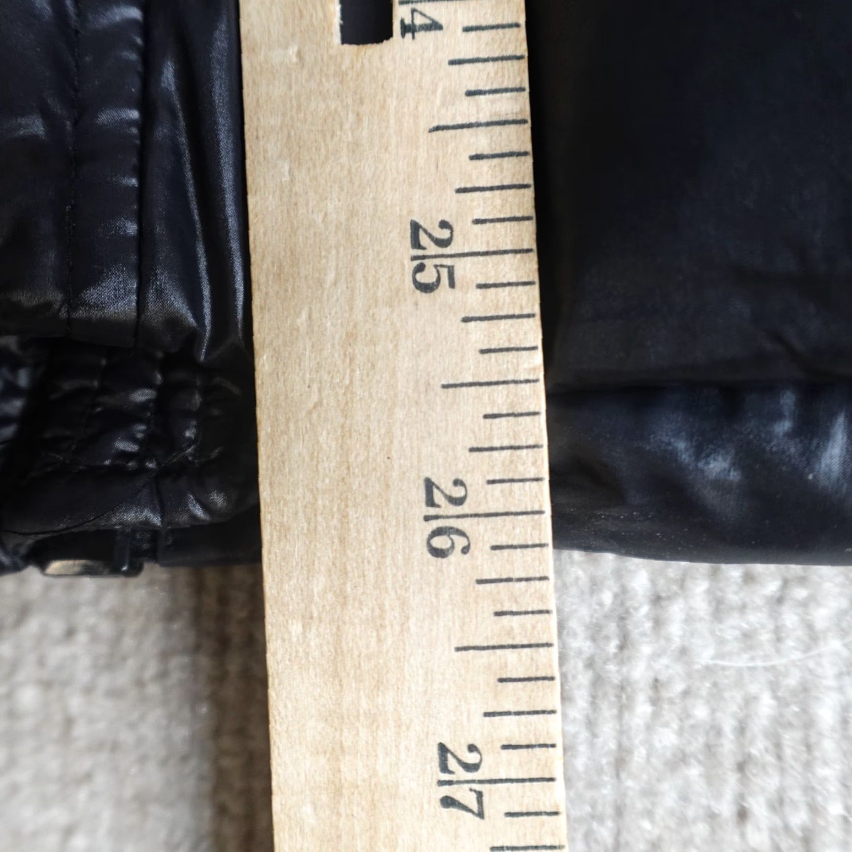 Vintage S13 NYC Womens Jacket XL Black Zip Down Puffer Down Filled Mid-Length Long Sleeve Zip Size XL / US 12-14 / IT 48-50 - 4 Thumbnail