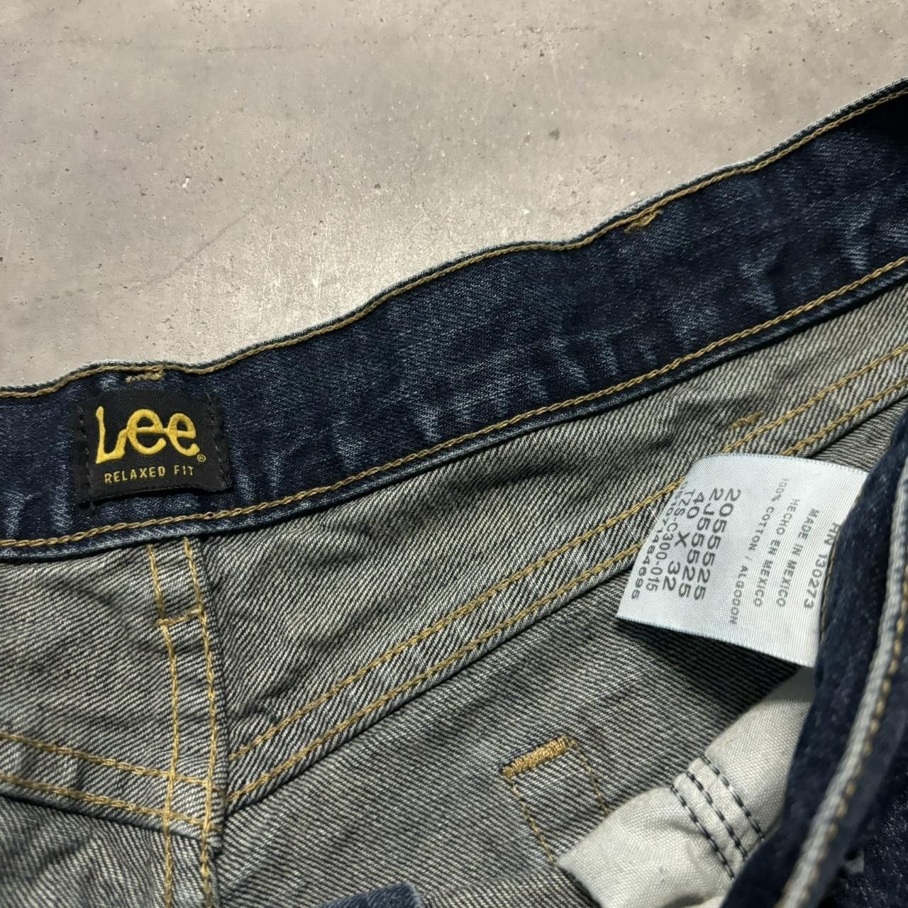 Japanese Brand × Vintage Crazy Vintage Y2K/2000s Baggy Dark Wash Skater Denim Jeans! Size US 40 / EU 56 - 8 Thumbnail