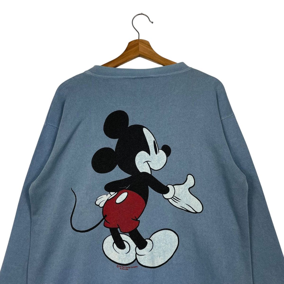 Tultex Vintage 90s Mickey Mouse Sweatshirt Size US L / EU 52-54 / 3 - 8 Thumbnail