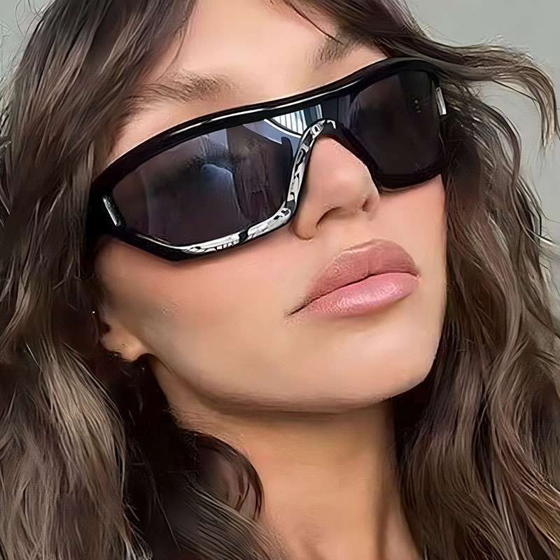 Electric Visual Vibe Street ins style custom avant-garde sunglasses Size ONE SIZE - 2 Thumbnail