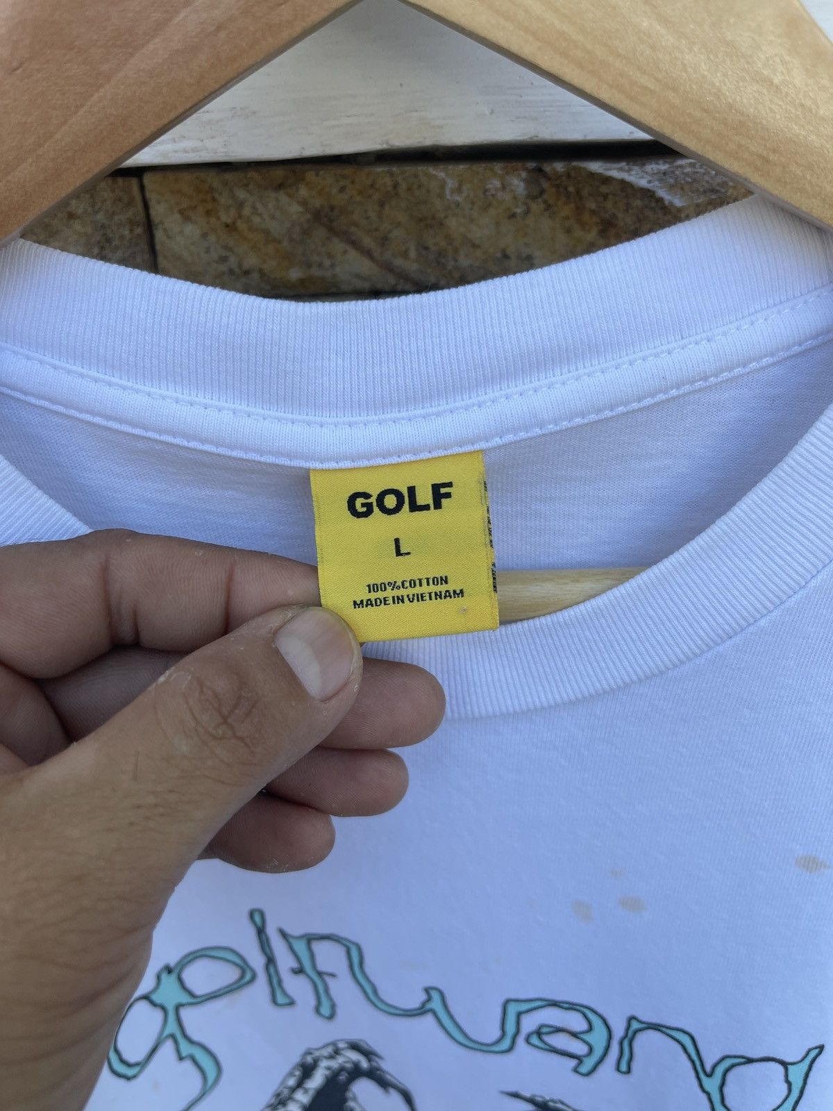 Golf Wang Last Drop🔥Rare🔥GOLF WANG Gargoyle T-Shirt Size US L / EU 52-54 / 3 - 5 Thumbnail