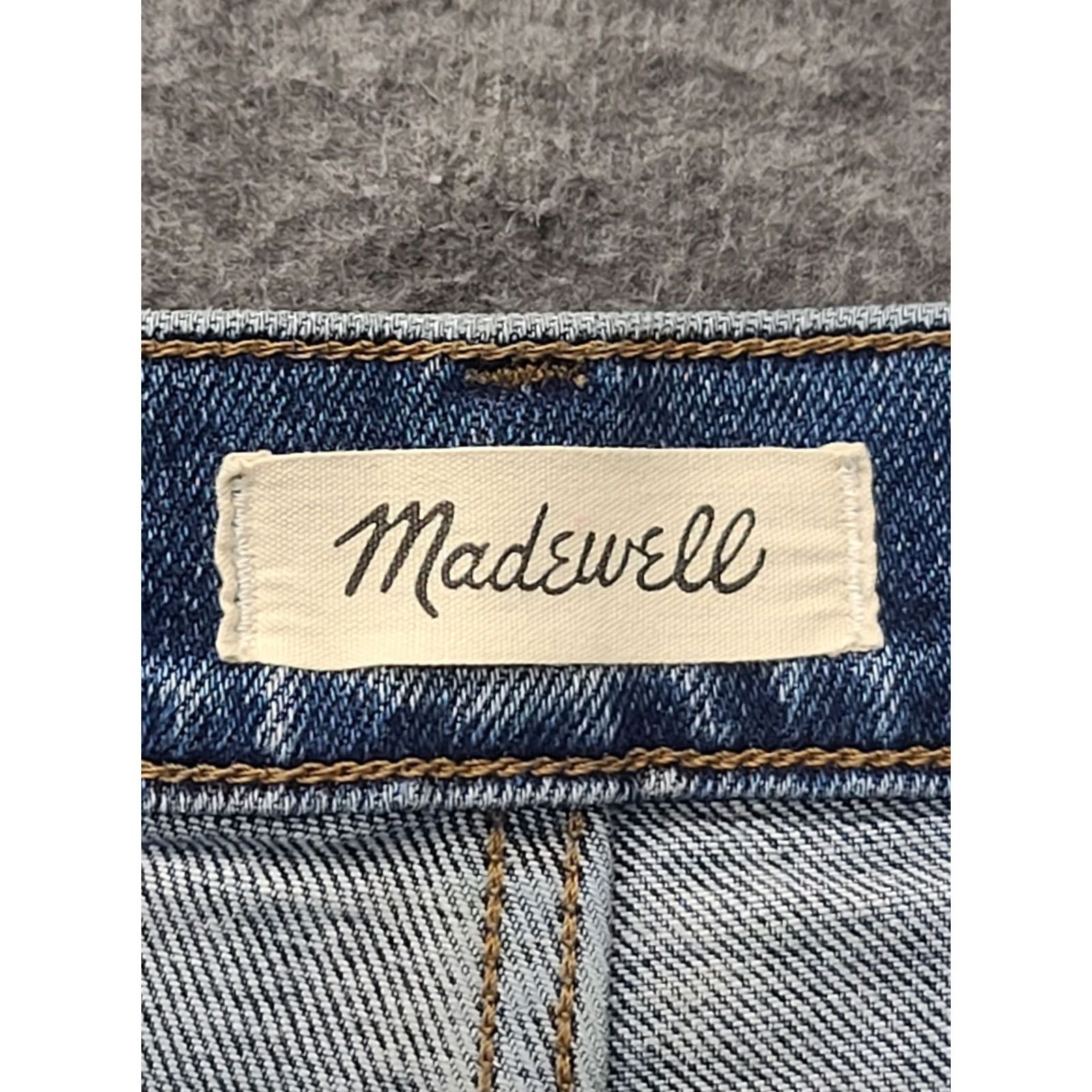 Madewell Madewell The Mom Jean Women’s 29x28 Relaxed High Rise Denim Stretch Jeans City 5-Pocket Mens Womens HS Size 29" - 2 Thumbnail