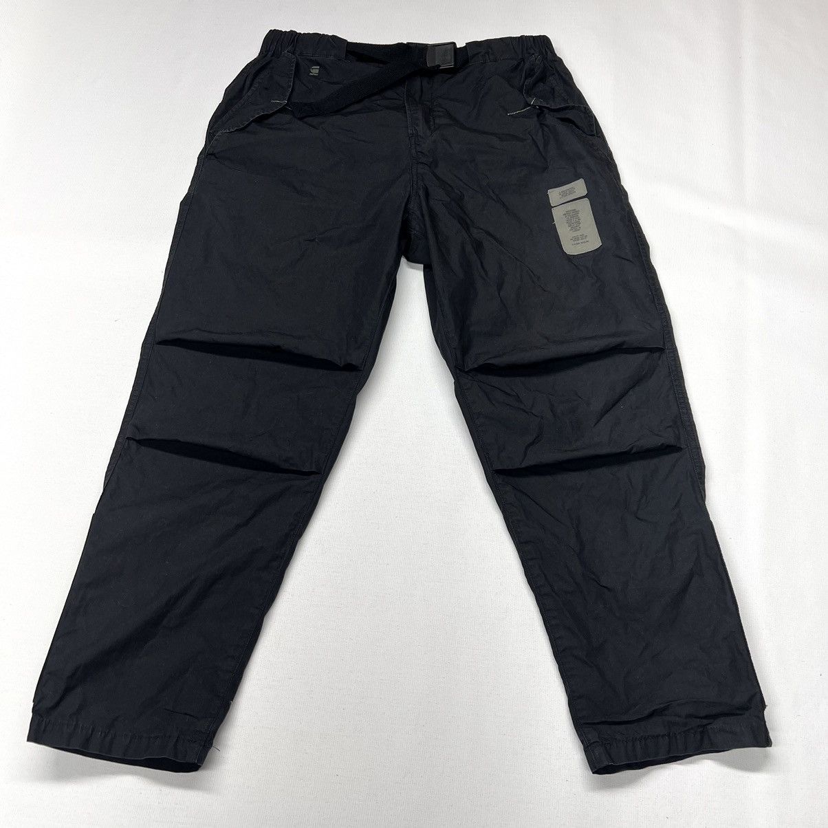 G-Star G Star Raw Pants Black Utility Relaxed Poplin Trainer Size US 31 - 1 Thumbnail