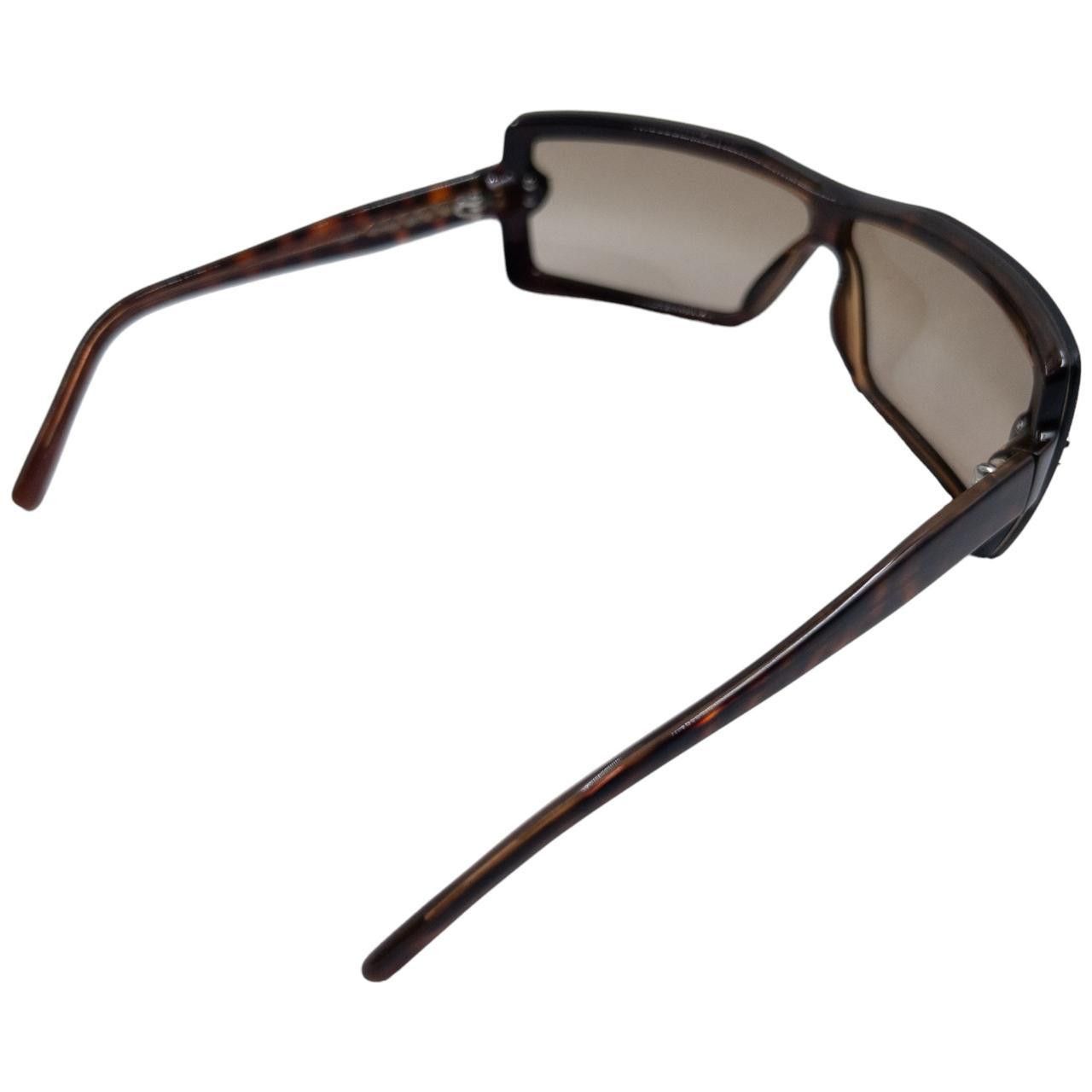 Chanel Vintage Chanel Tortoise Shell Sunglasses Size ONE SIZE - 4 Thumbnail