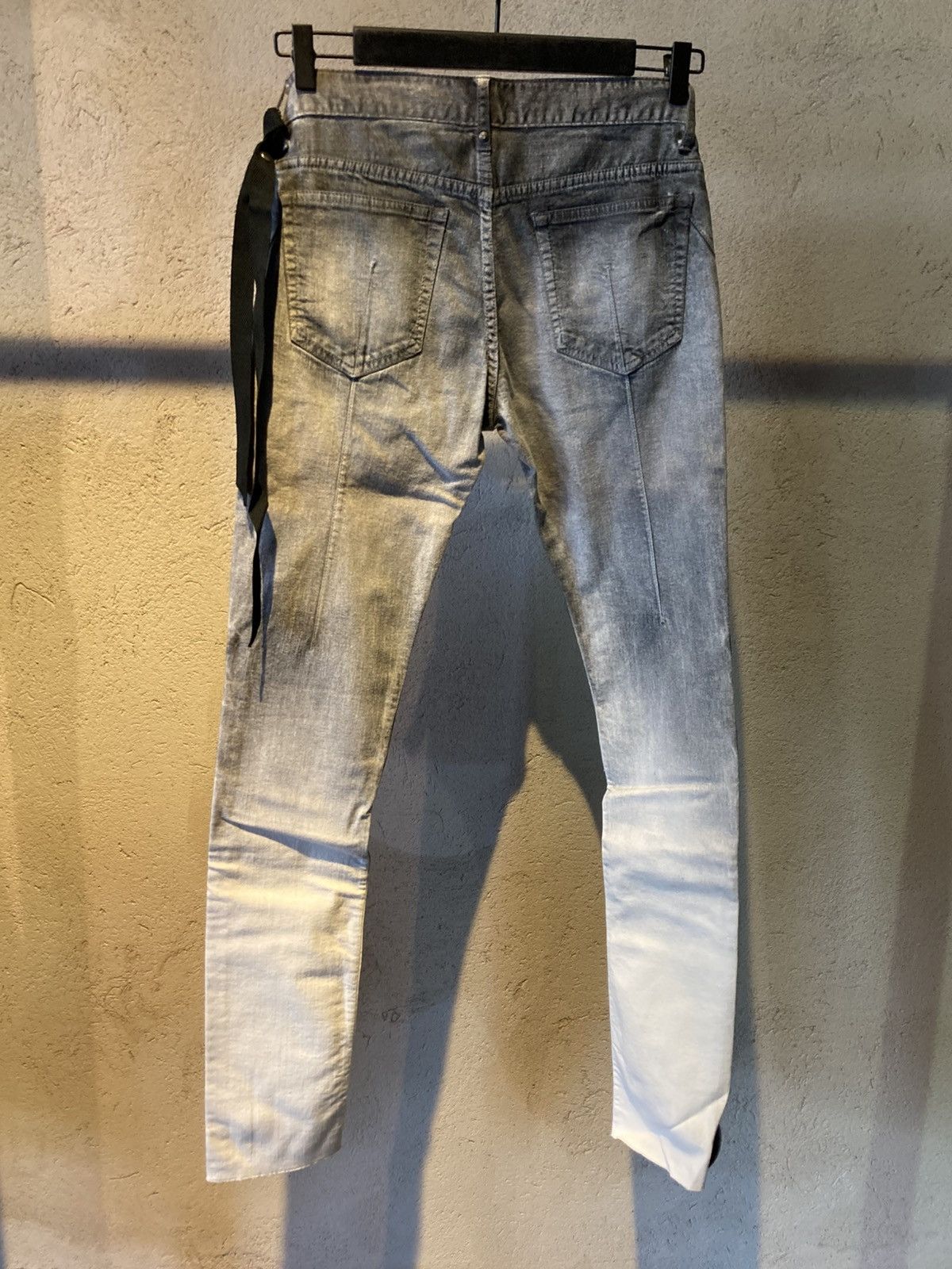 Fagassent Toshiki Aoki Seigeki Grey Fade Denim Size US 26 / EU 42 - 7 Thumbnail