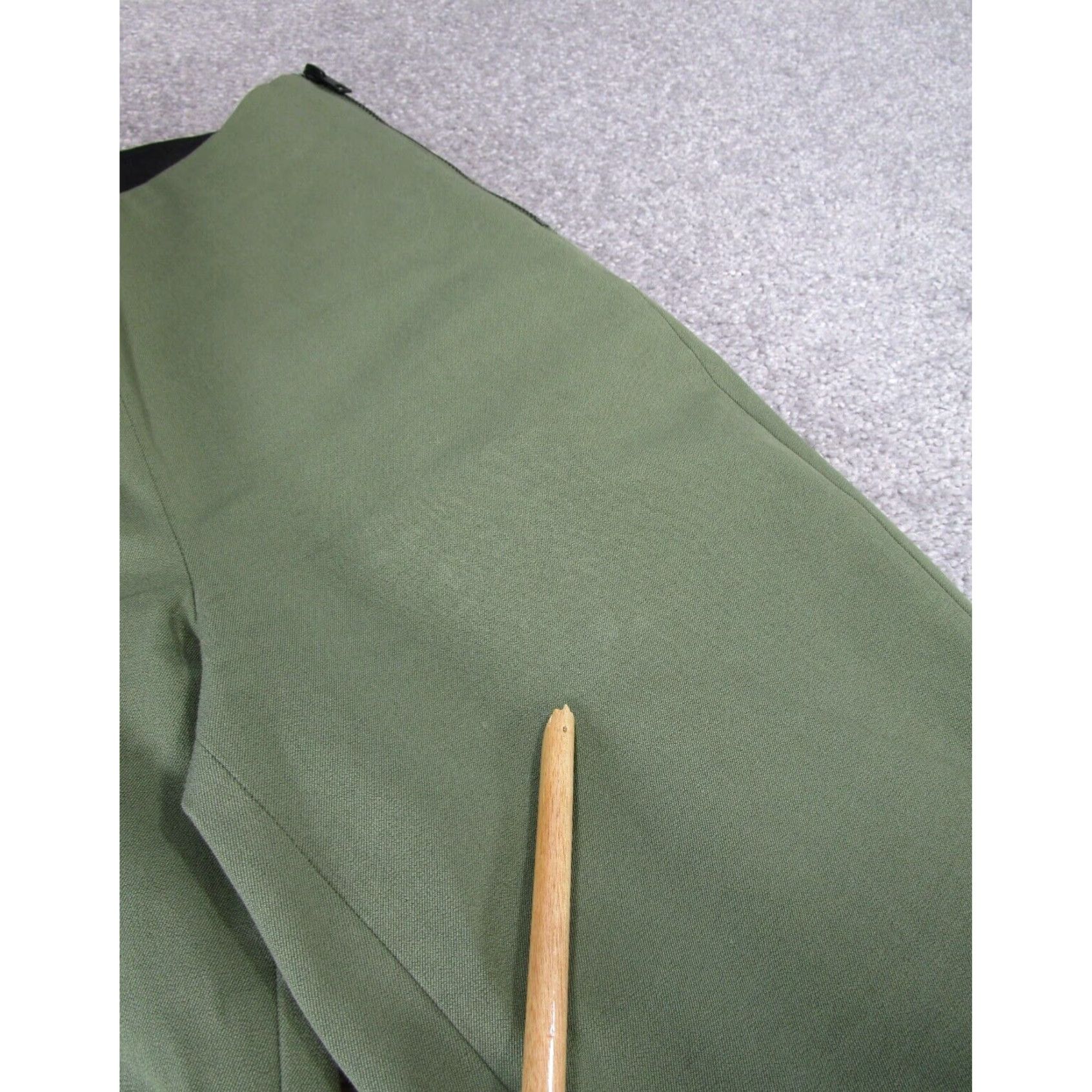 Everlane Everlane Womens Slim Pants 0 Green Side Zip Size 25" / US 0 / IT 36 - 2 Thumbnail