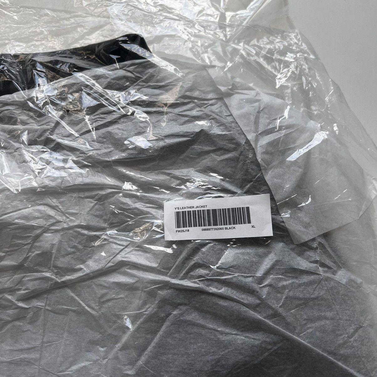 Supreme × Yohji Yamamoto Supreme Y’s by Yohji Yamamoto Leather Jacket Black XL Bladee Size US XL / EU 56 / 4 - 4 Thumbnail