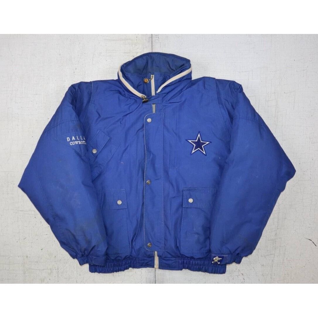 Triple F.A.T. Goose Vintage 90s Dallas Cowboys NFL Jacket Triple Fat Goose Down Size US L / EU 52-54 / 3 - 3 Thumbnail