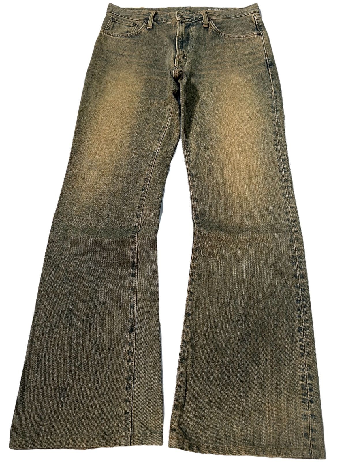 Edwin × Kapital × Vintage ☠️ Vintage Edwin IF SIX WAS NINE Inspired Rusty Flare Denim ☠️ Size US 32 / EU 48 - 1 Thumbnail