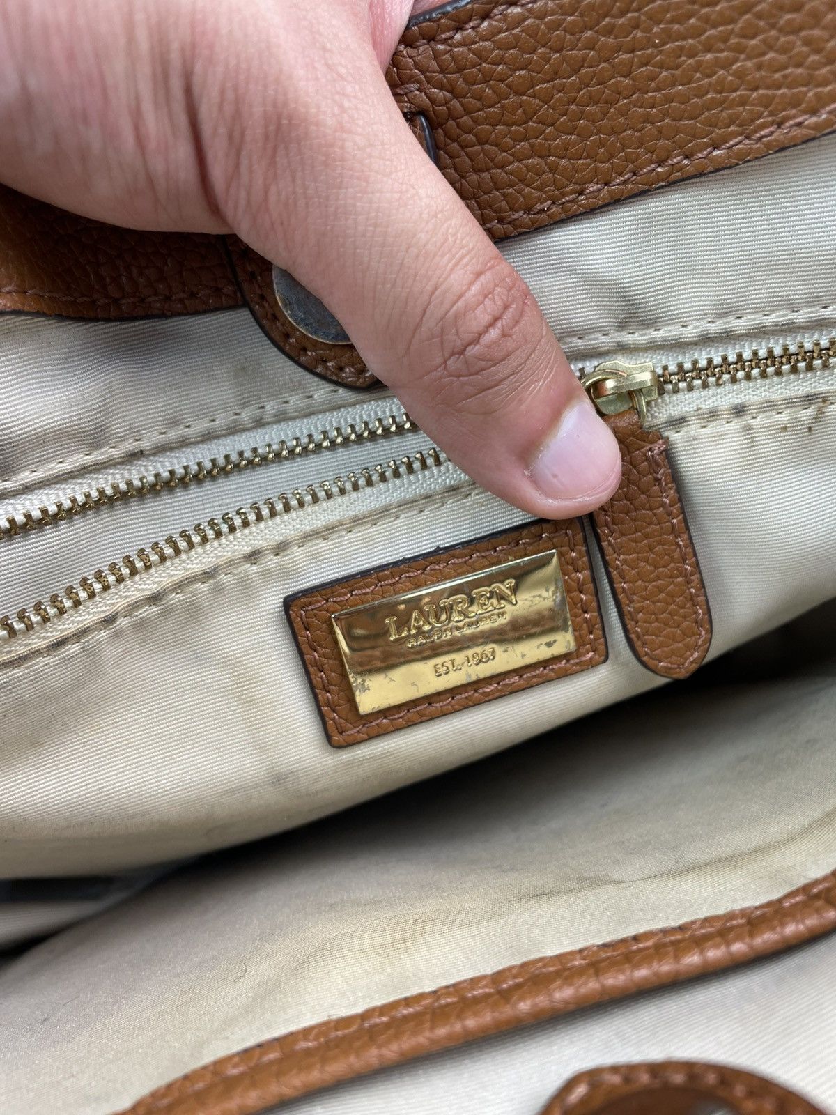 Lauren Ralph Lauren Lauren Ralph Lauren Cameryn Crossbody Bag Leather Size ONE SIZE - 9 Thumbnail