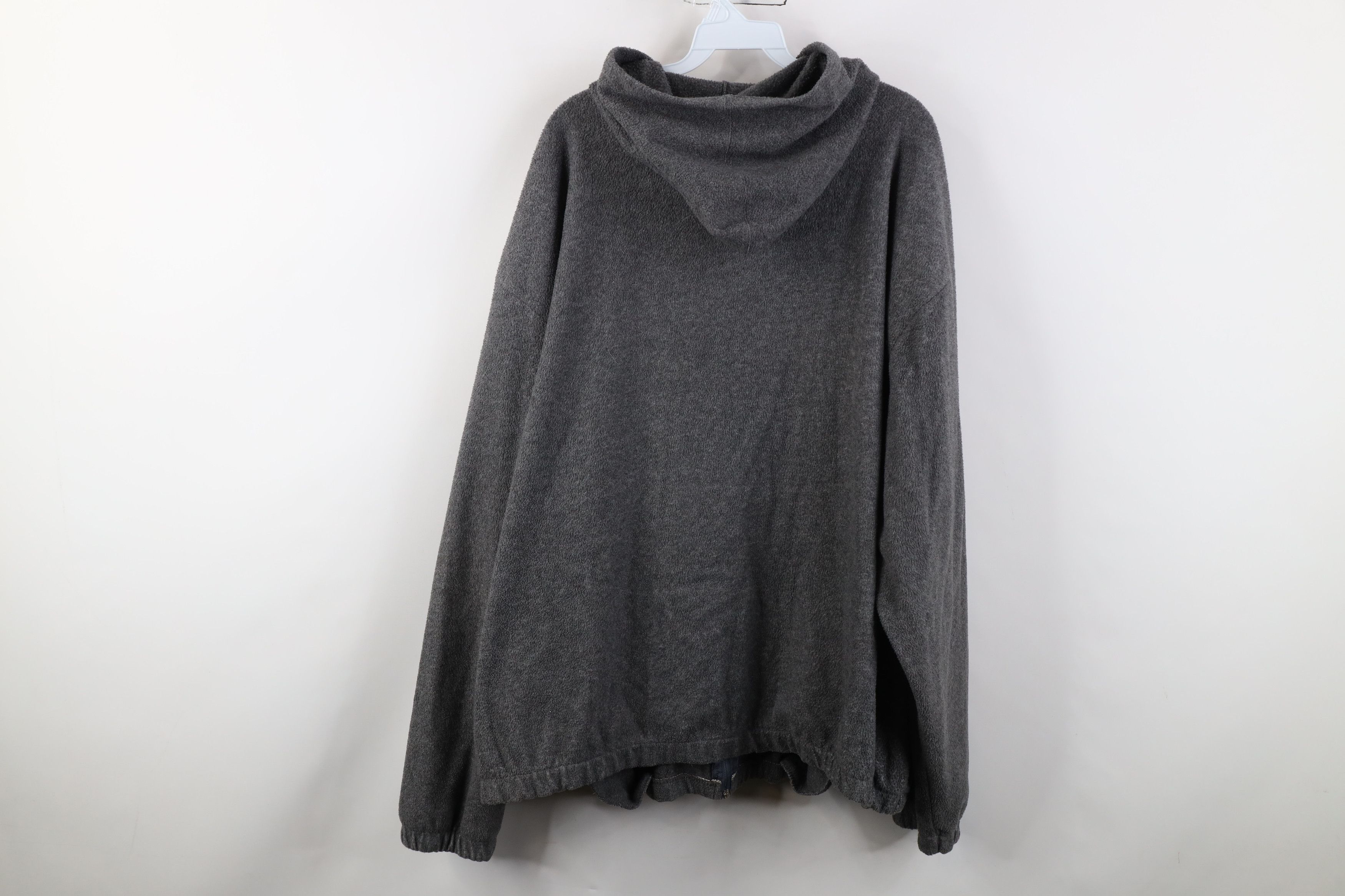 Vintage Vintage 90s Streetwear Fleece Full Zip Hoodie Sweatshirt Size US XXL / EU 58 / 5 - 11 Thumbnail
