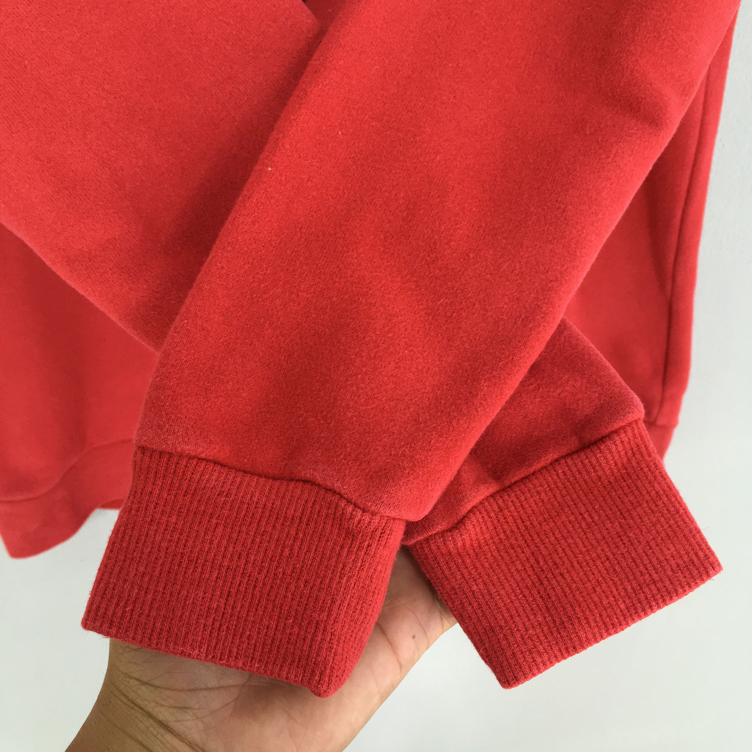 Jean Charles De Castelbajac Vintage Jc De Castelbajac Sports Red Sweatshirt Medium Size US M / EU 48-50 / 2 - 4 Thumbnail