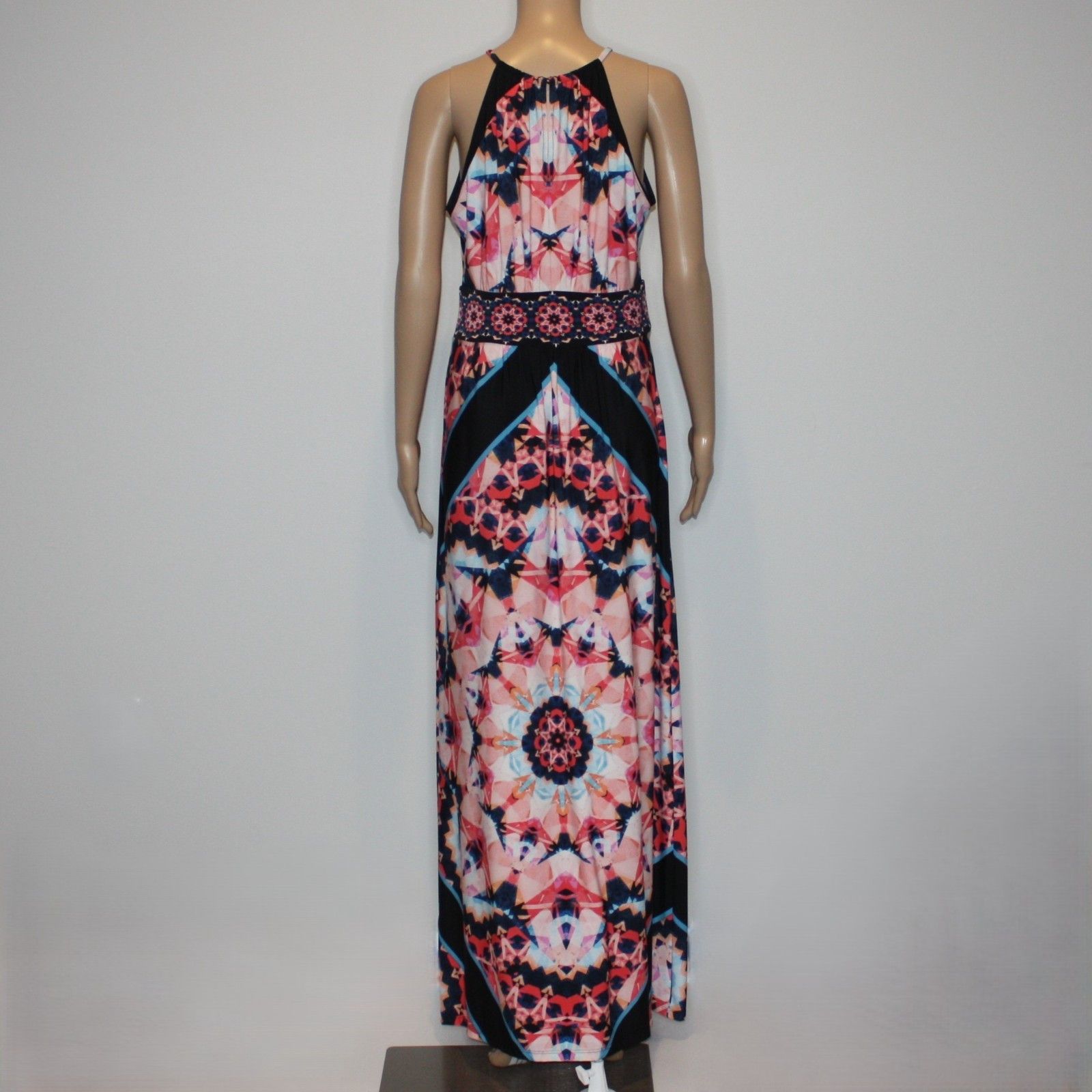 Other London Times Petite Techno Prism Print Maxi Dress $128 Size L / US 10 / IT 46 - 7 Thumbnail