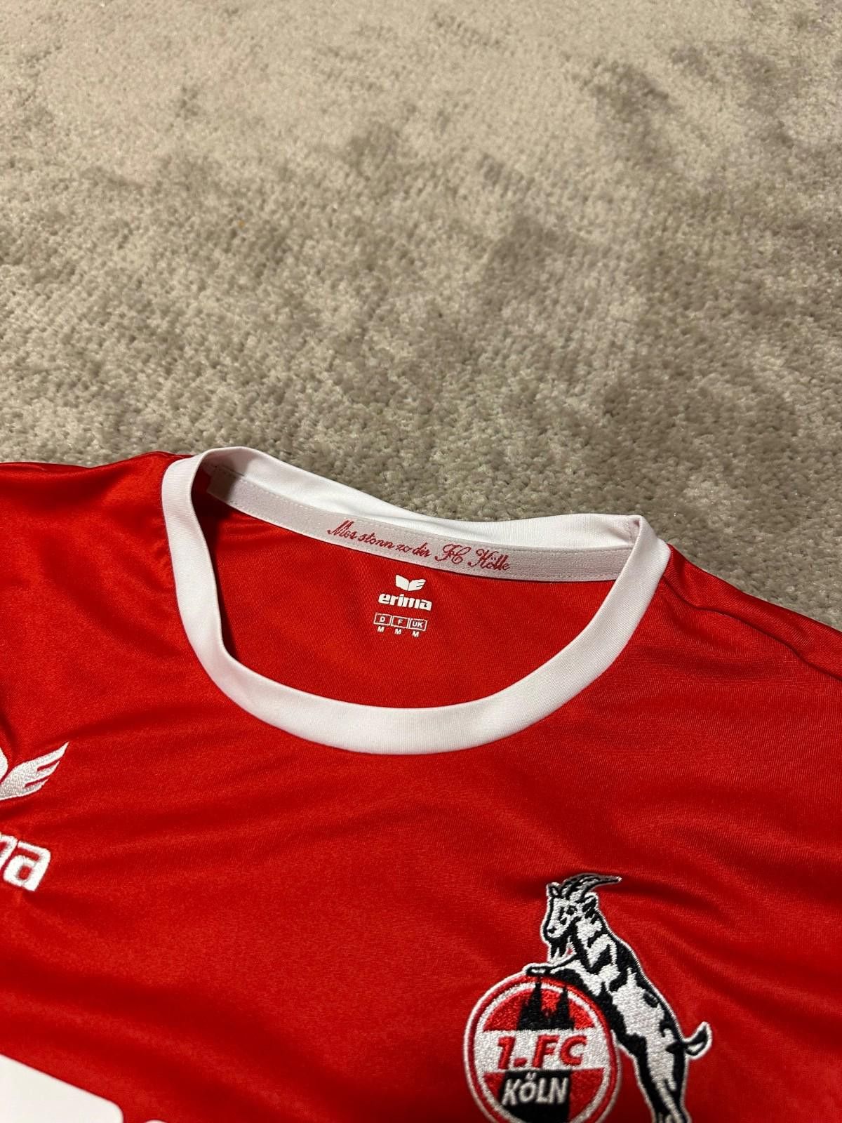 Erima FC Köln 2013/14 Erima Away Football Shirt Soccer Jersey Sz M Size US M / EU 48-50 / 2 - 3 Thumbnail