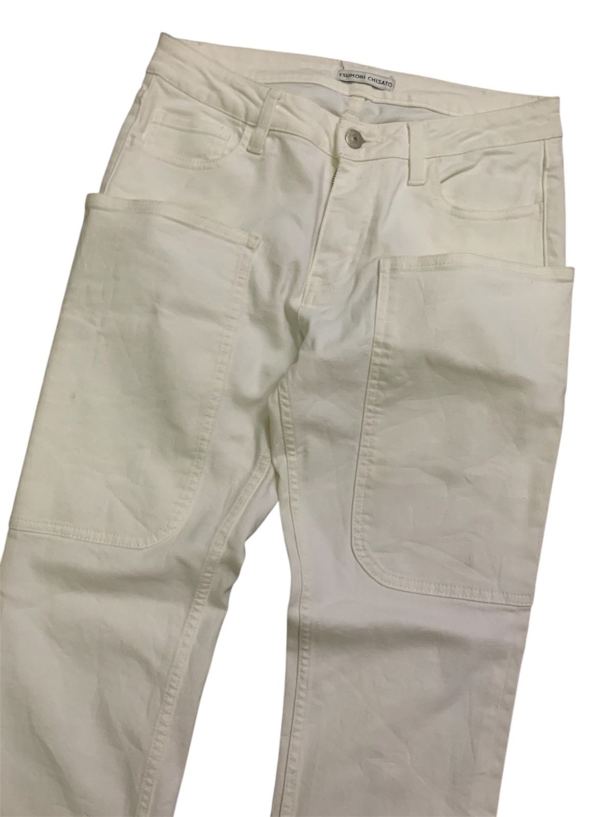 Issey Miyake × Tsumori Chisato Vtg Issey Miyake Tsumori Chisato Bush Pant Size 28" / US 6 / IT 42 - 2 Thumbnail