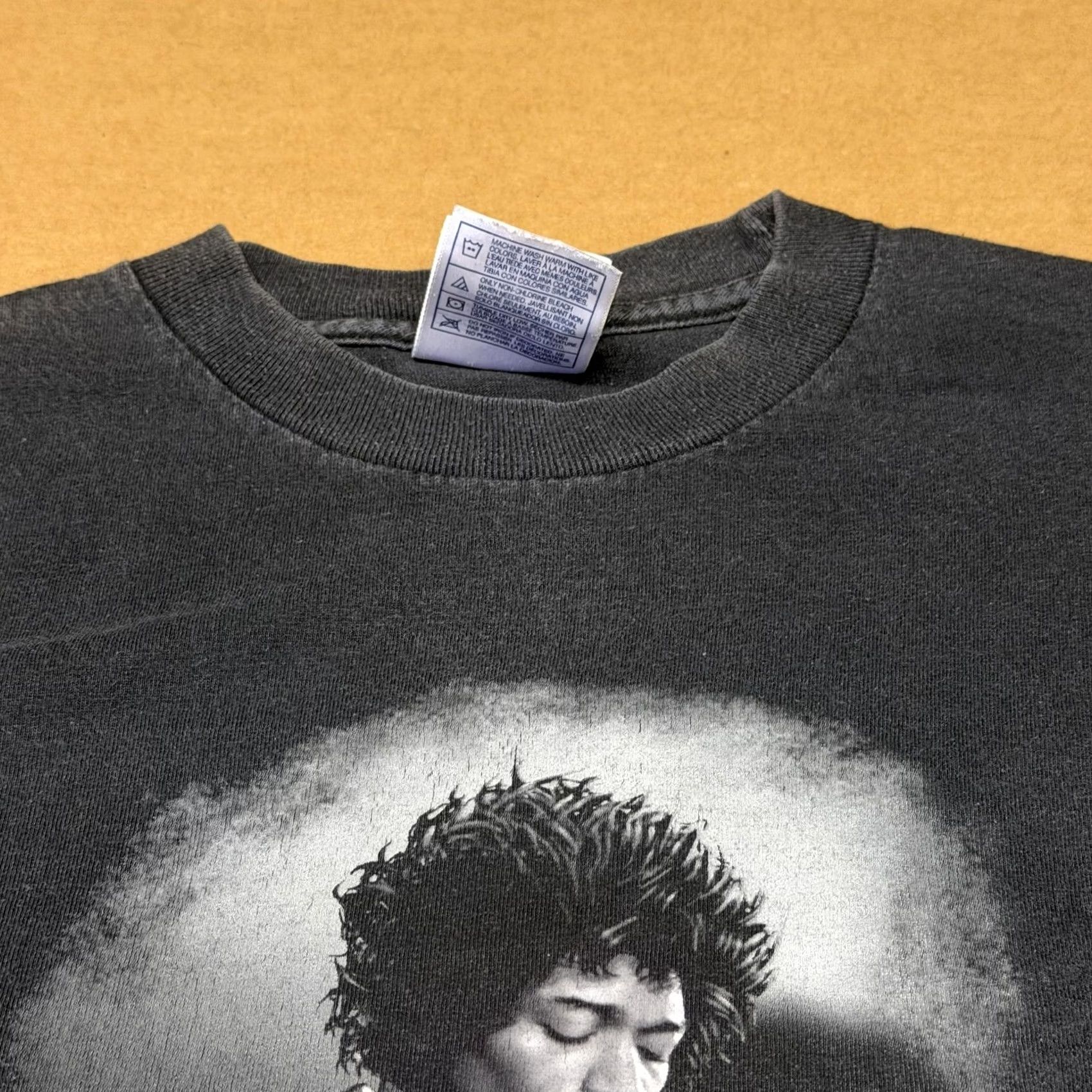 Vintage Jimi Hendrix Shirt Mens Small Black Portrait Guitar Rock Graphic Tee Alstyle Size US S / EU 44-46 / 1 - 3 Thumbnail