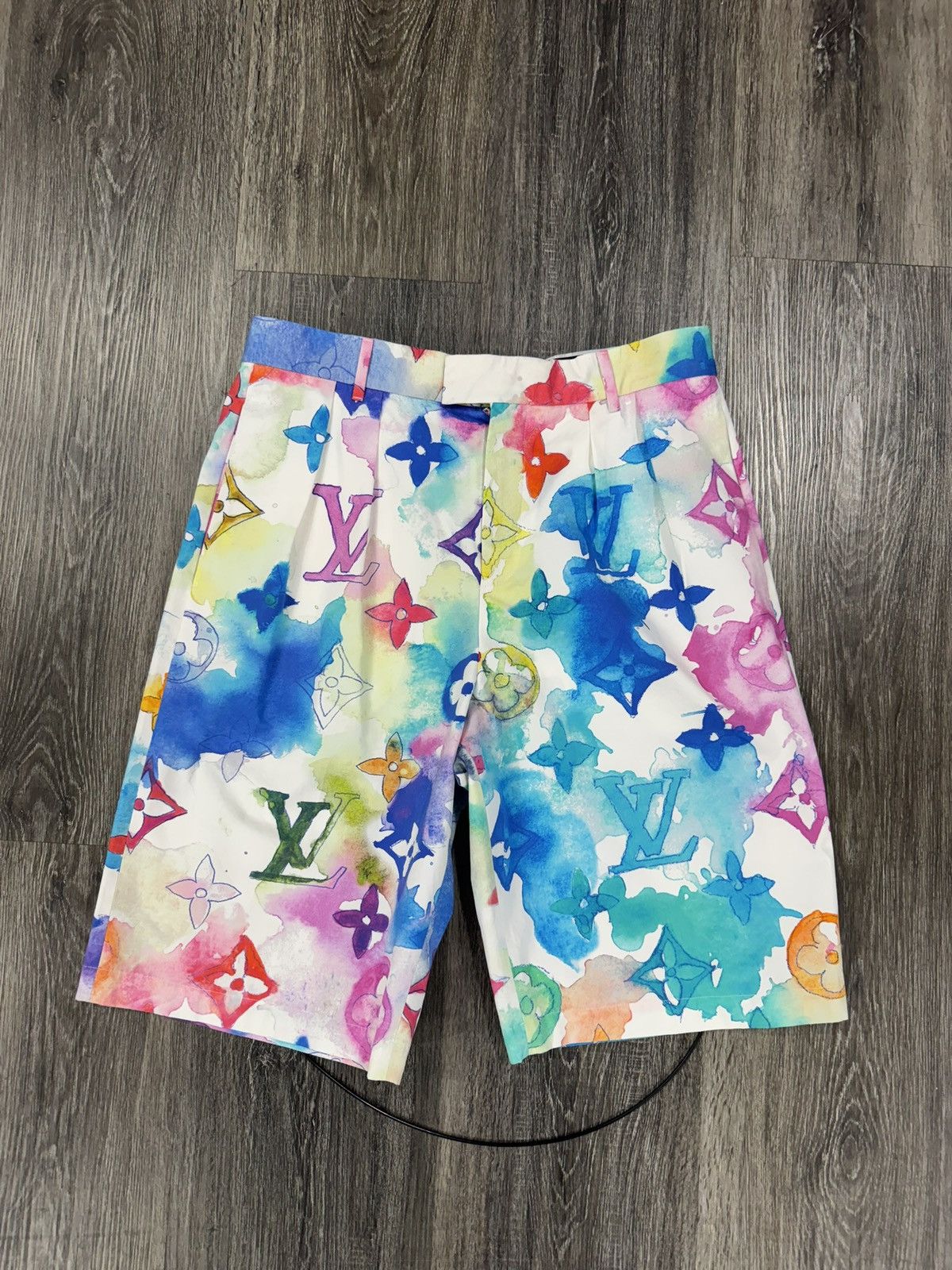 Louis Vuitton Louis Vuitton Watercolor Shorts Size US 30 / EU 46 - 1 Thumbnail