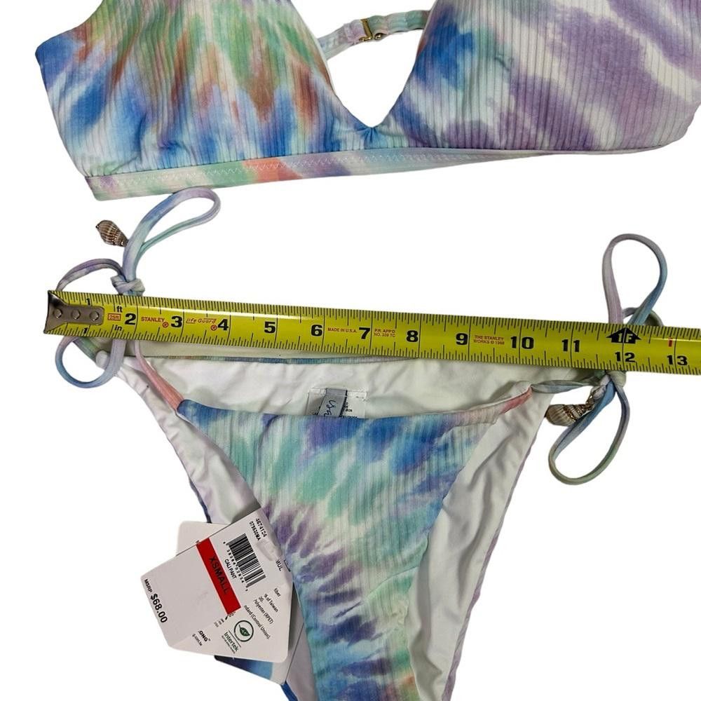 REVOLVE Isabella Rose l NWT Joni Tie Dyed Ribbed Bikini XS/D Size ONE SIZE - 5 Thumbnail