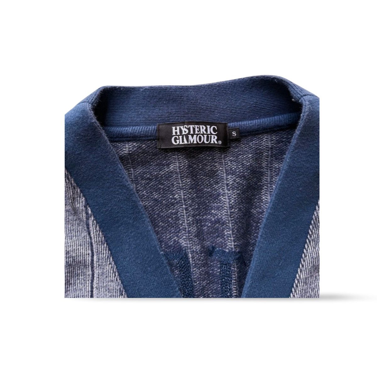 Hysteric Glamour Vintage Hysteric Glamour Striped Cardigan Size US S / EU 44-46 / 1 - 5 Thumbnail