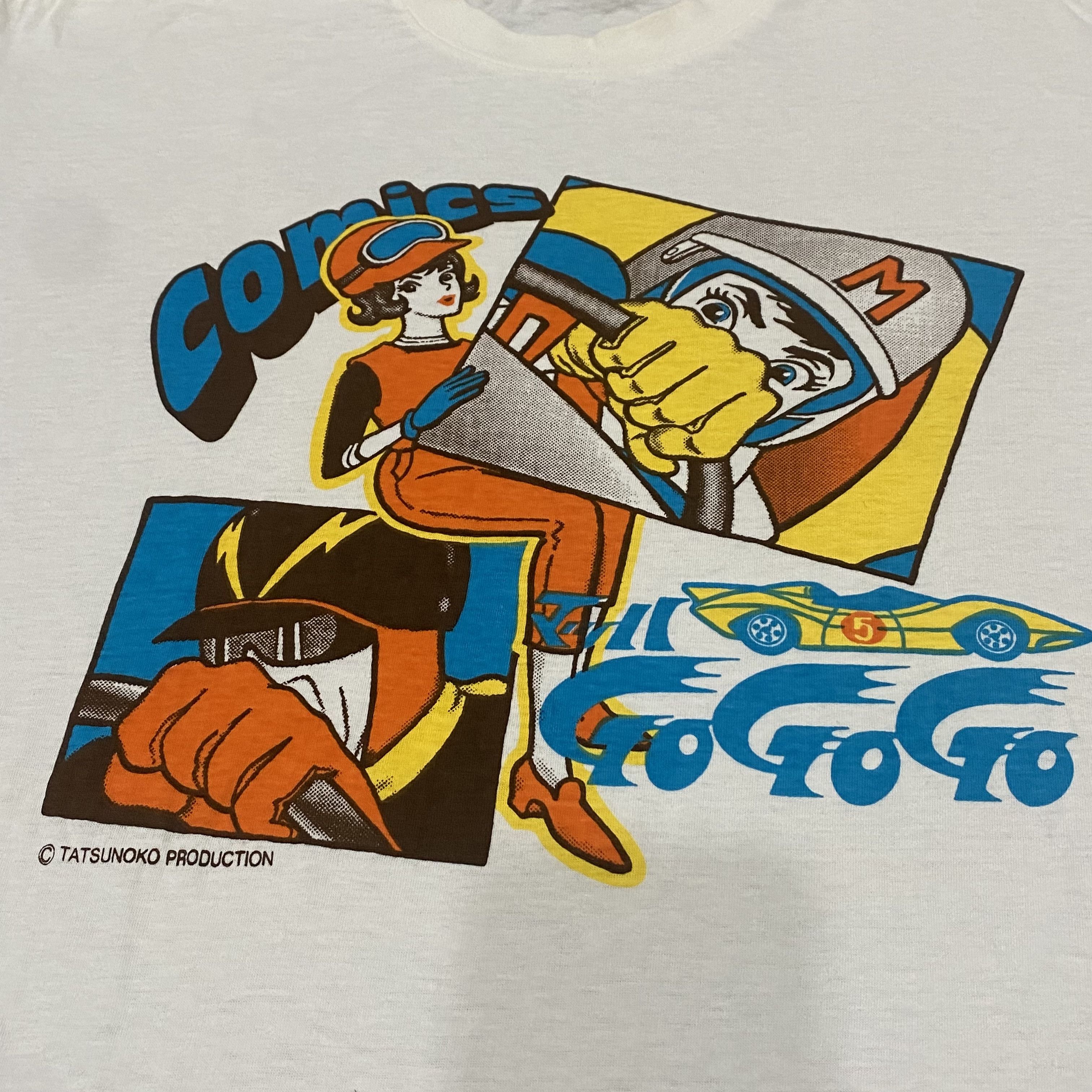 Vintage Vintage Speed Racer Mach Go Go Go tshirt Size US L / EU 52-54 / 3 - 4 Thumbnail