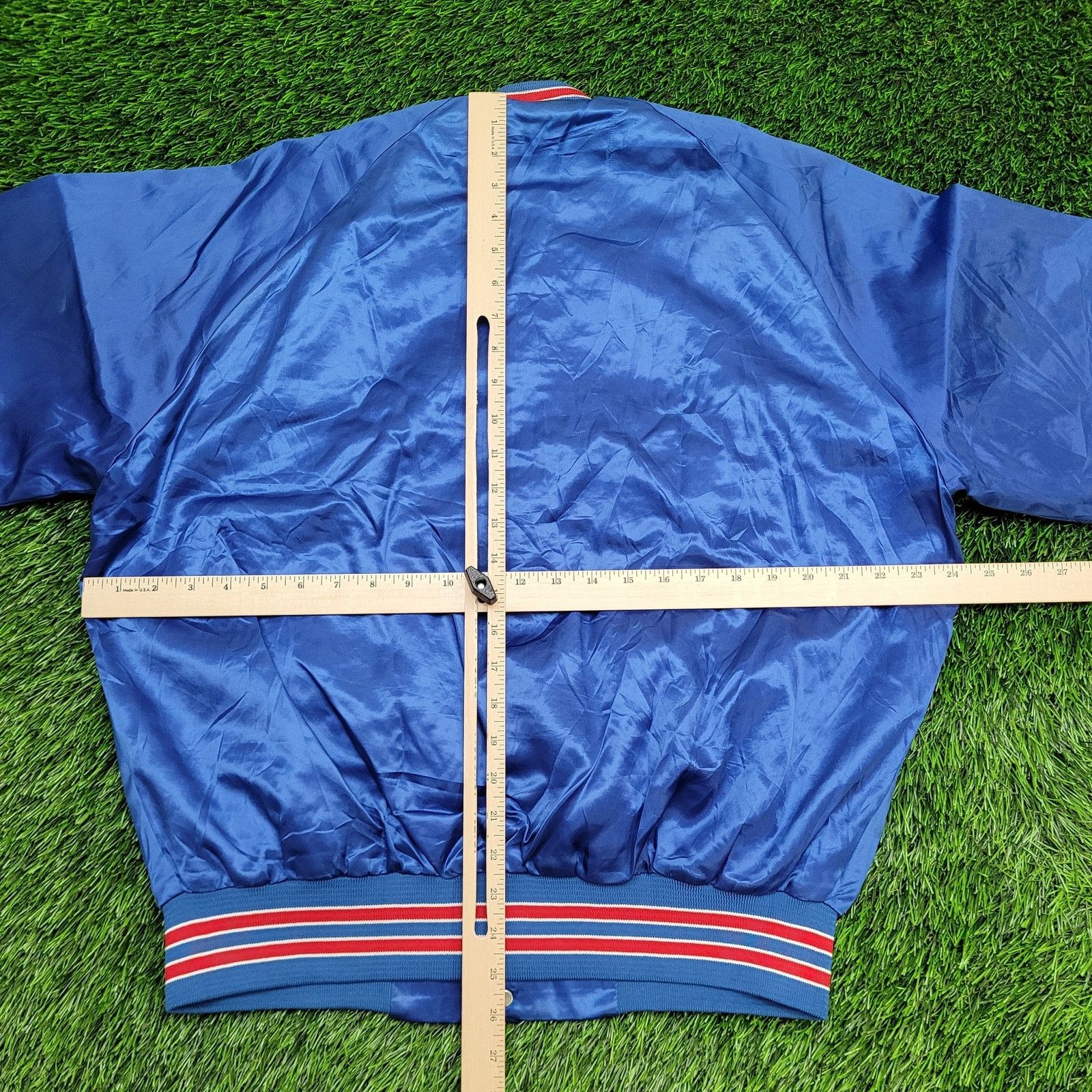 Chalk Line Vintage New York Giants Varsity Jacket L/XL Chalk-Line Crop Size US L / EU 52-54 / 3 - 6 Thumbnail