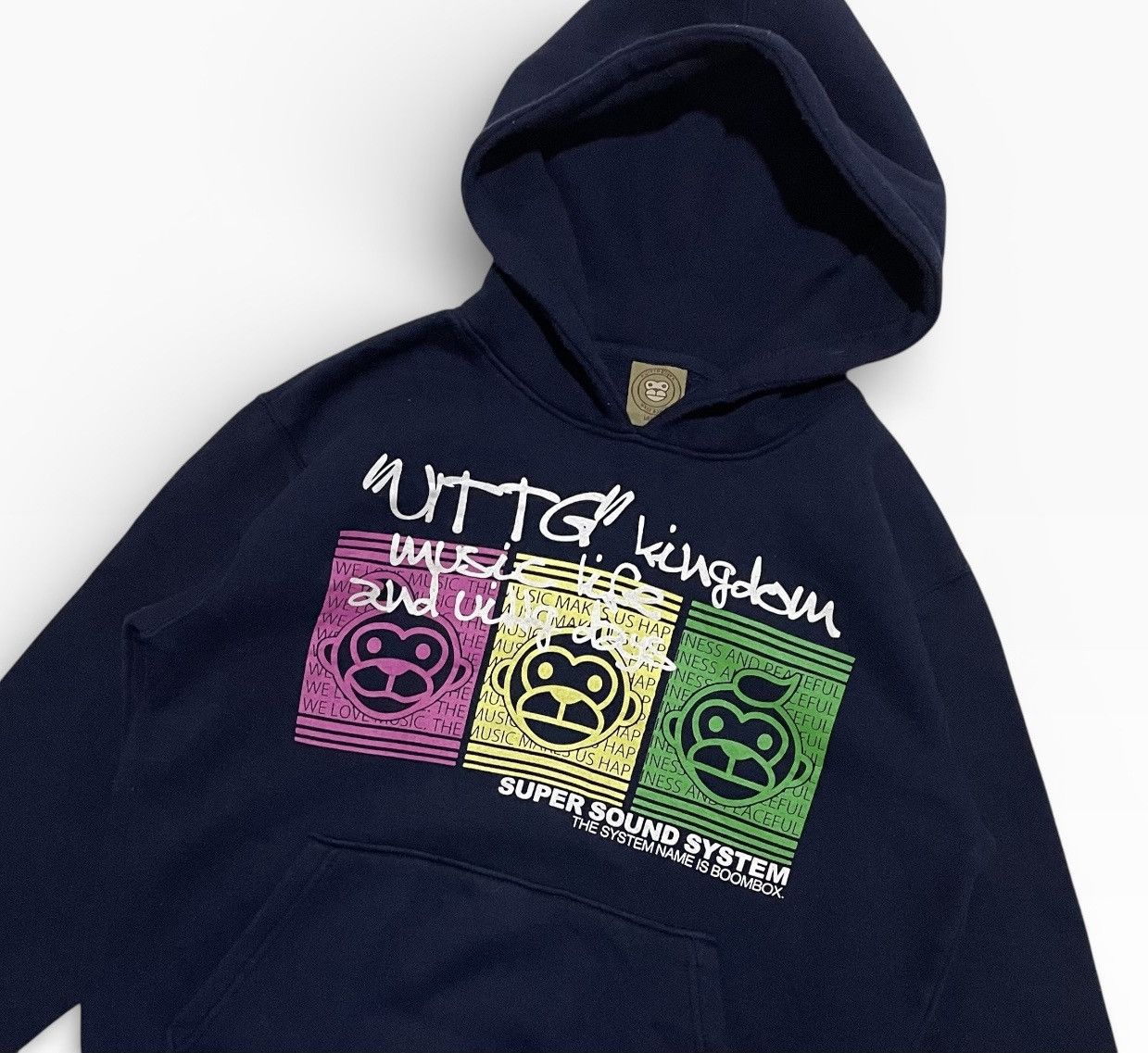 Japanese Brand UITTG Baby Ape Pullover Hoodie Size US M / EU 48-50 / 2 - 3 Thumbnail