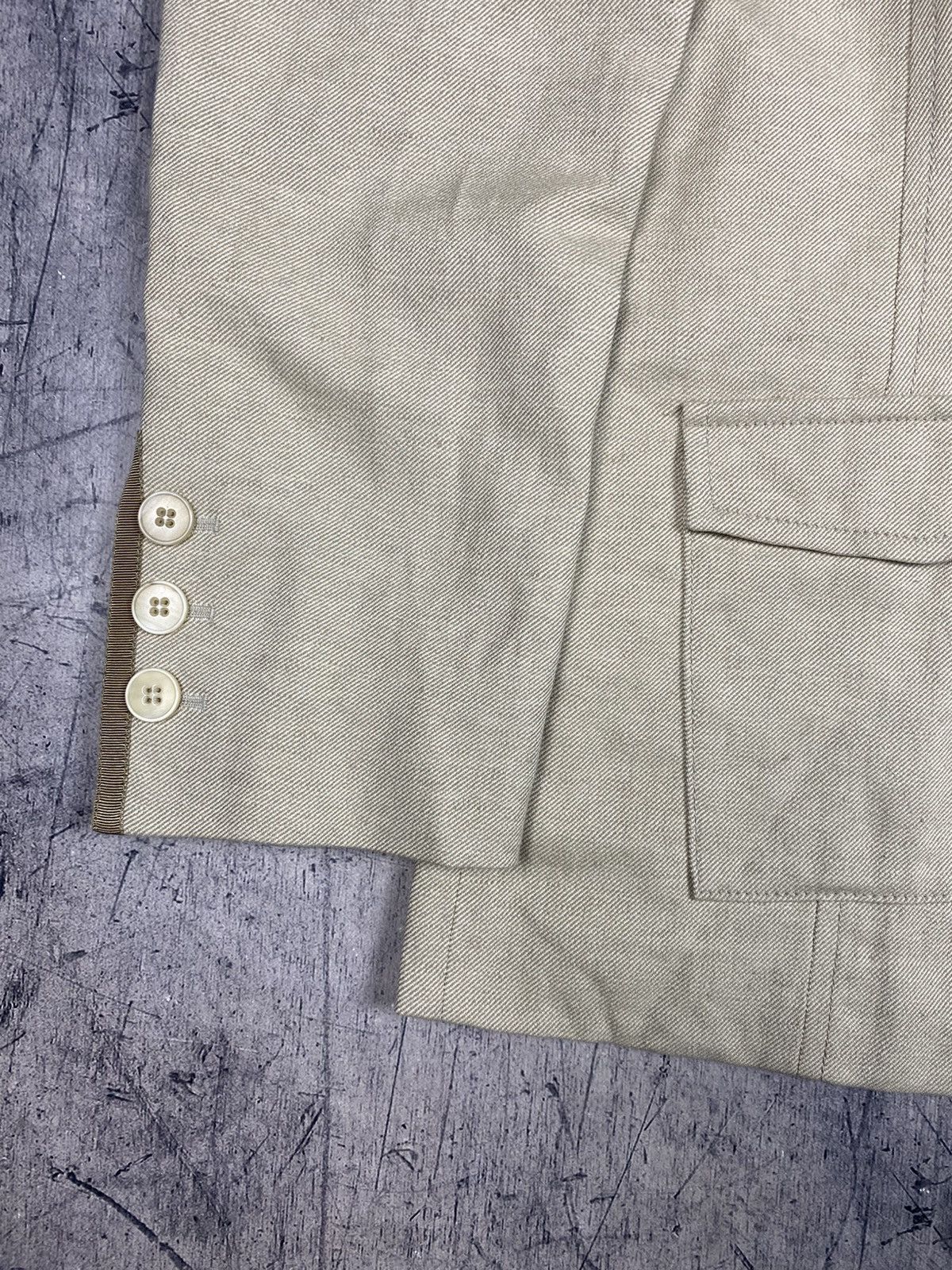 Bogner Bogner Beige Linen Cotton Tailored Blazer EU44 XL luxury Size XL / US 12-14 / IT 48-50 - 10 Thumbnail