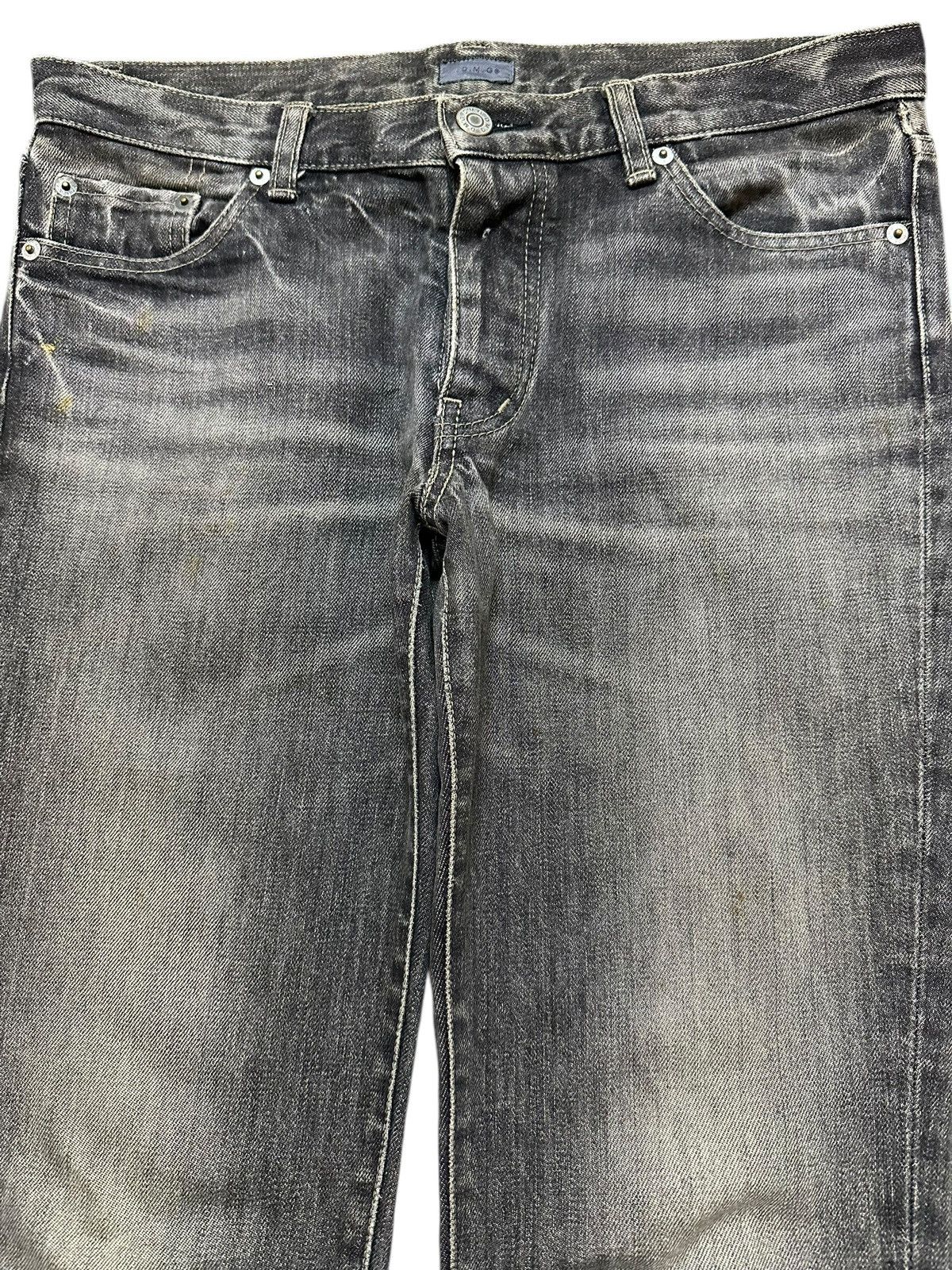 14th Addiction Vintage Japanese Brand Faded Stone Wash Style Bootcut Jeans Size US 31 - 3 Thumbnail
